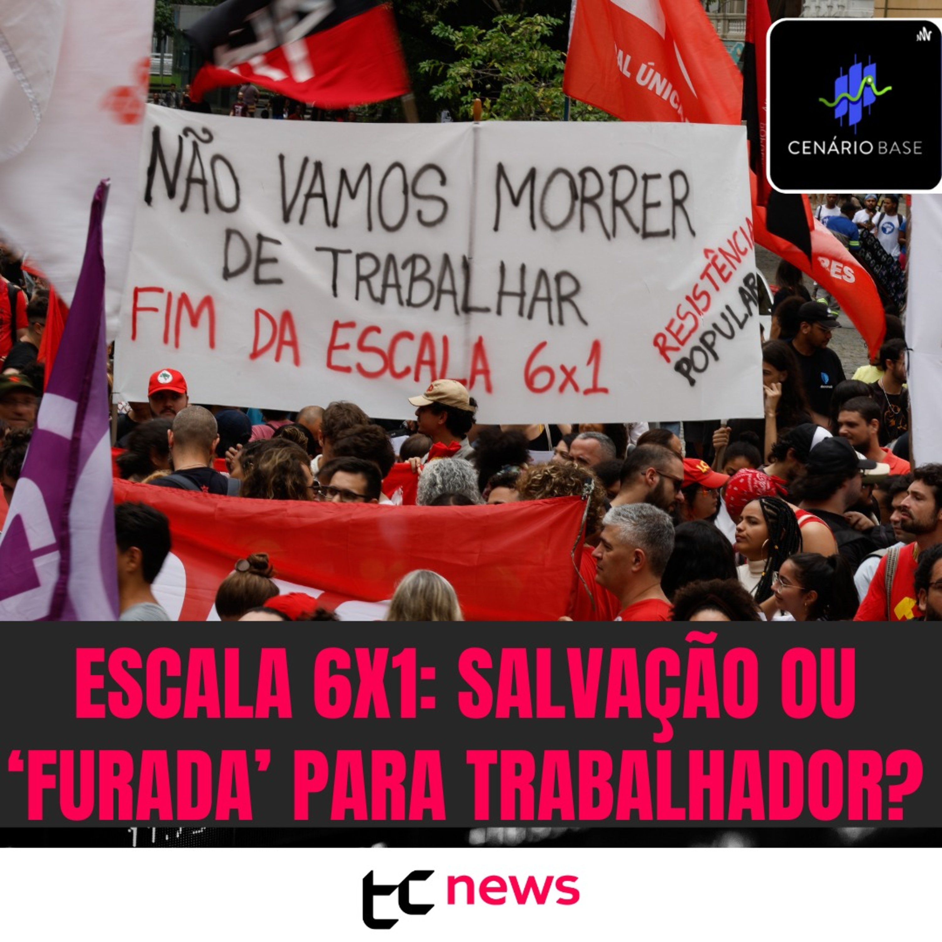 Escala 6x1: salvação ou ‘furada’ para trabalhador? - CENÁRIO BASE #41 episode artwork