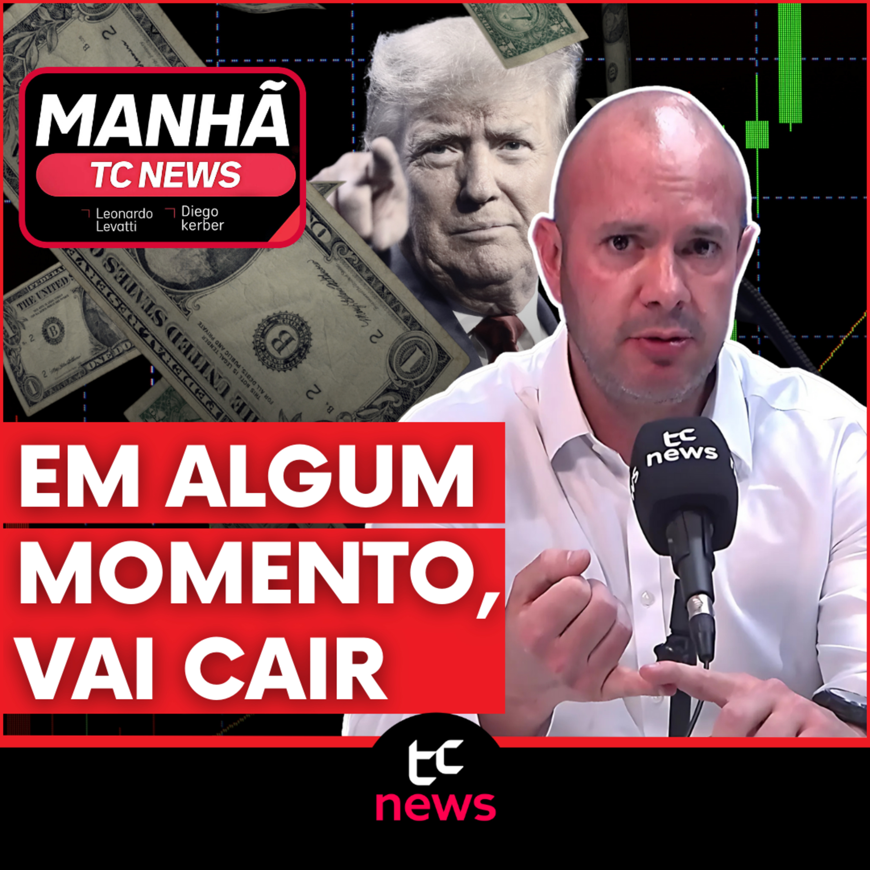 Trump endossa ambiente favorável a negócios, mas correção é iminente  episode artwork