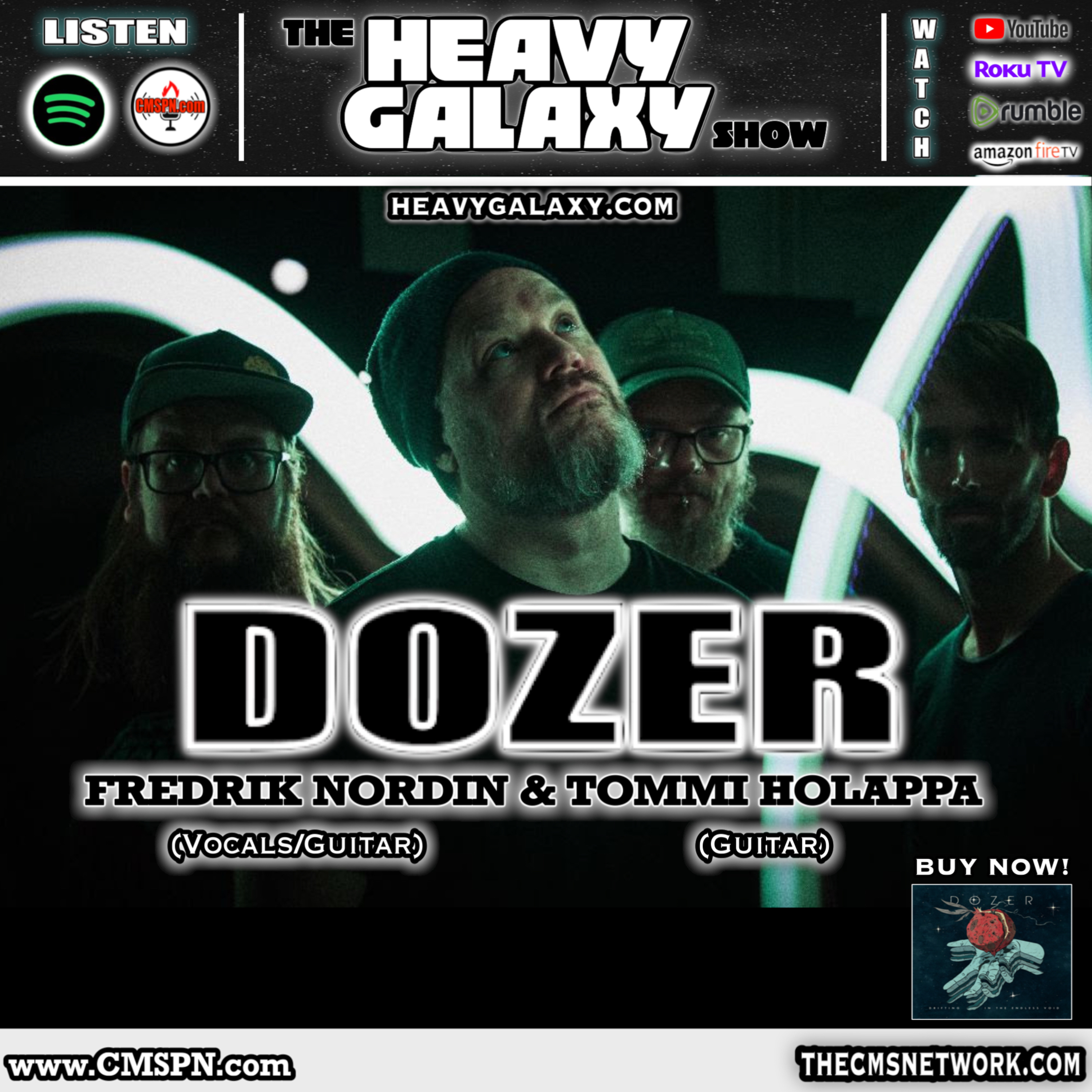 DOZER - Fredrik Nordin (guitar/vocals) & Tommi Holappa (guitar) episode artwork