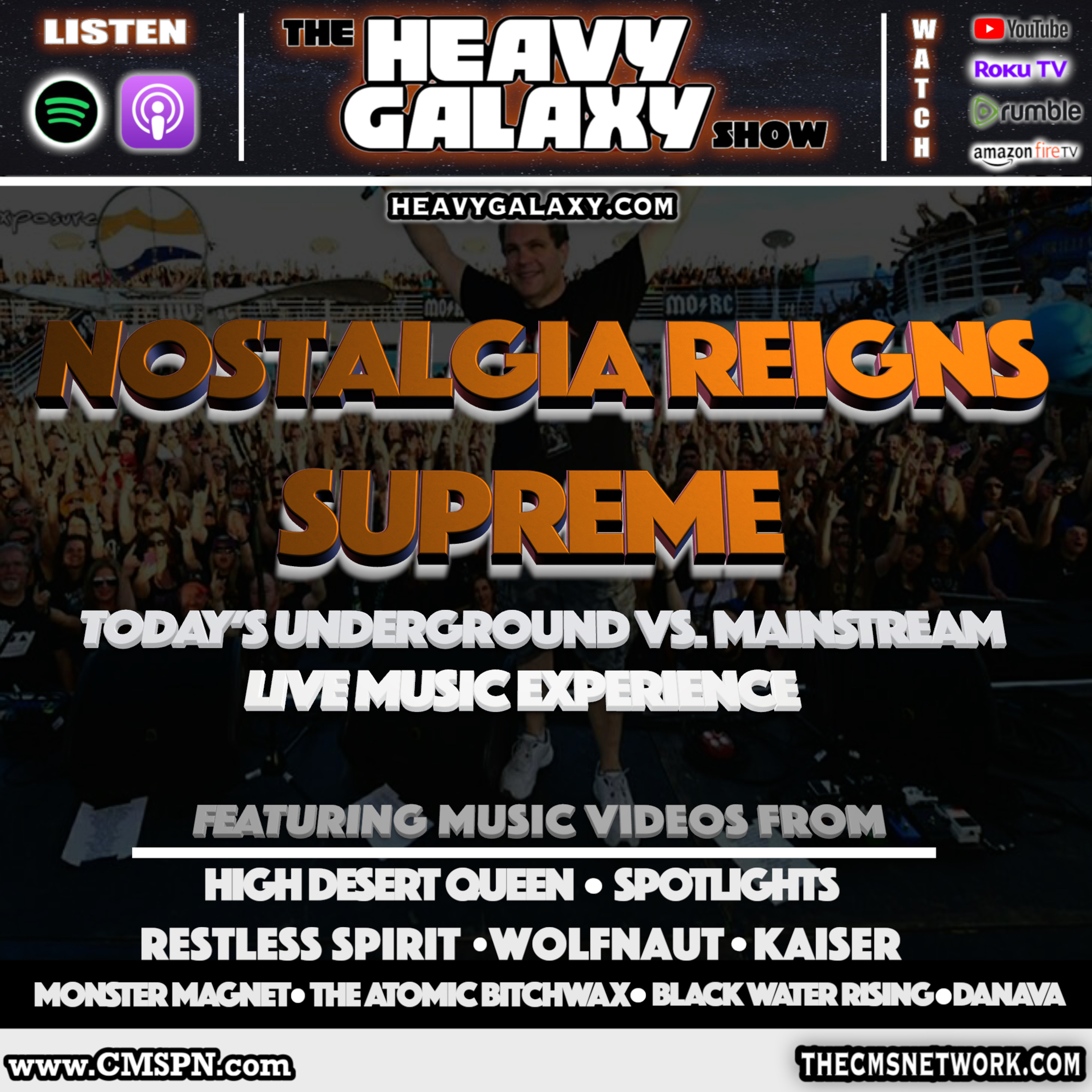 NOSTALGIA REIGNS SUPREME: Today's Underground vs. Mainstream Live Music Experience (music) episode artwork