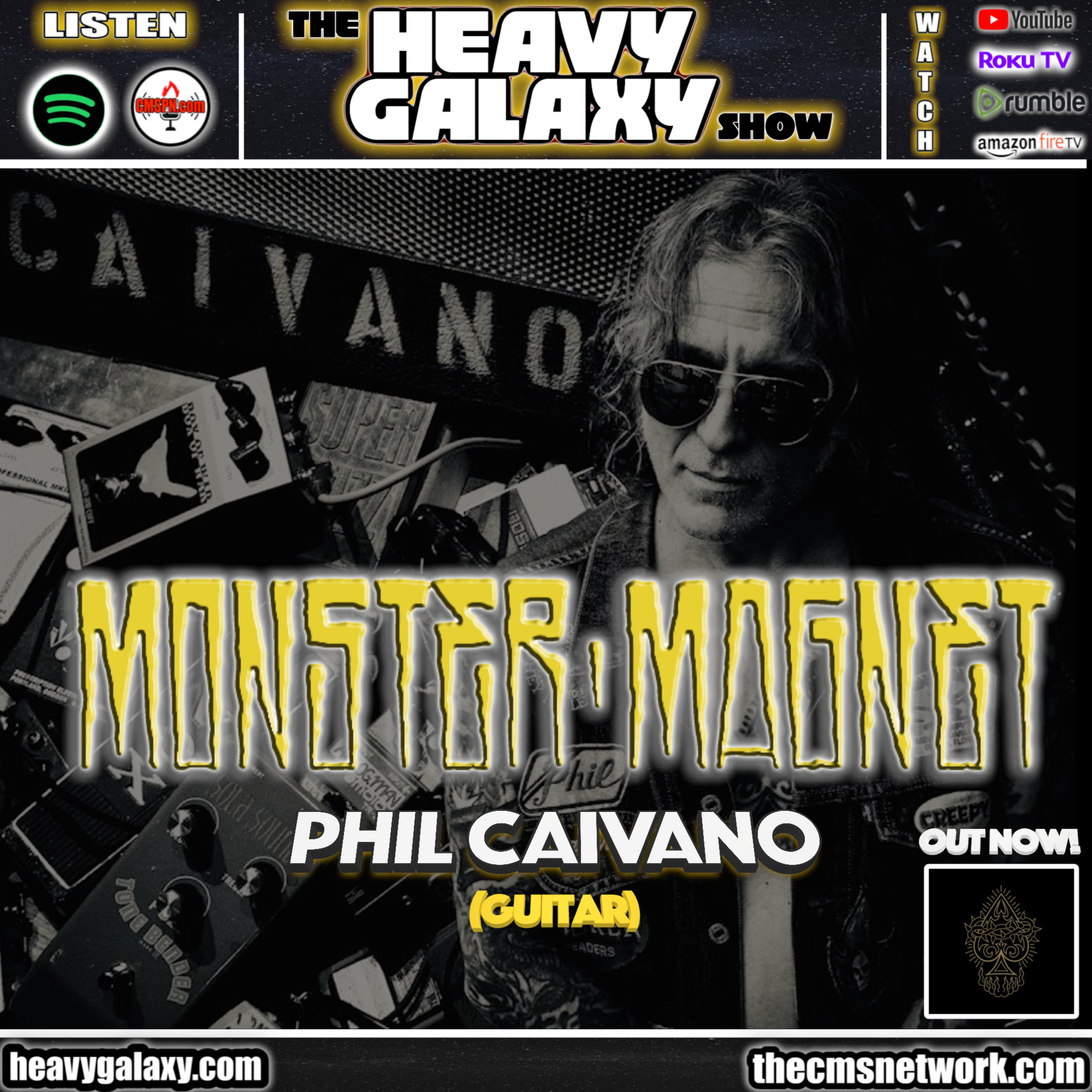 MONSTER MAGNET guitarist Phil Caivano episode artwork
