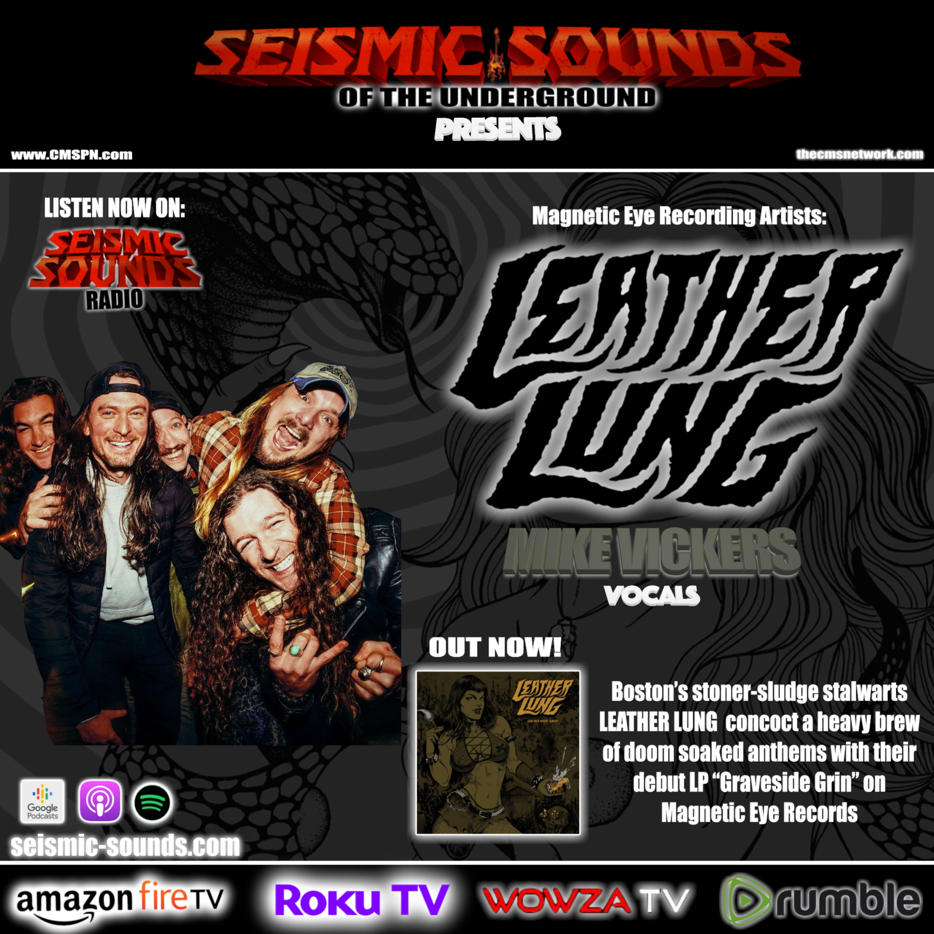 SS | LEATHER LUNG vocalist Mike Vickers episode artwork