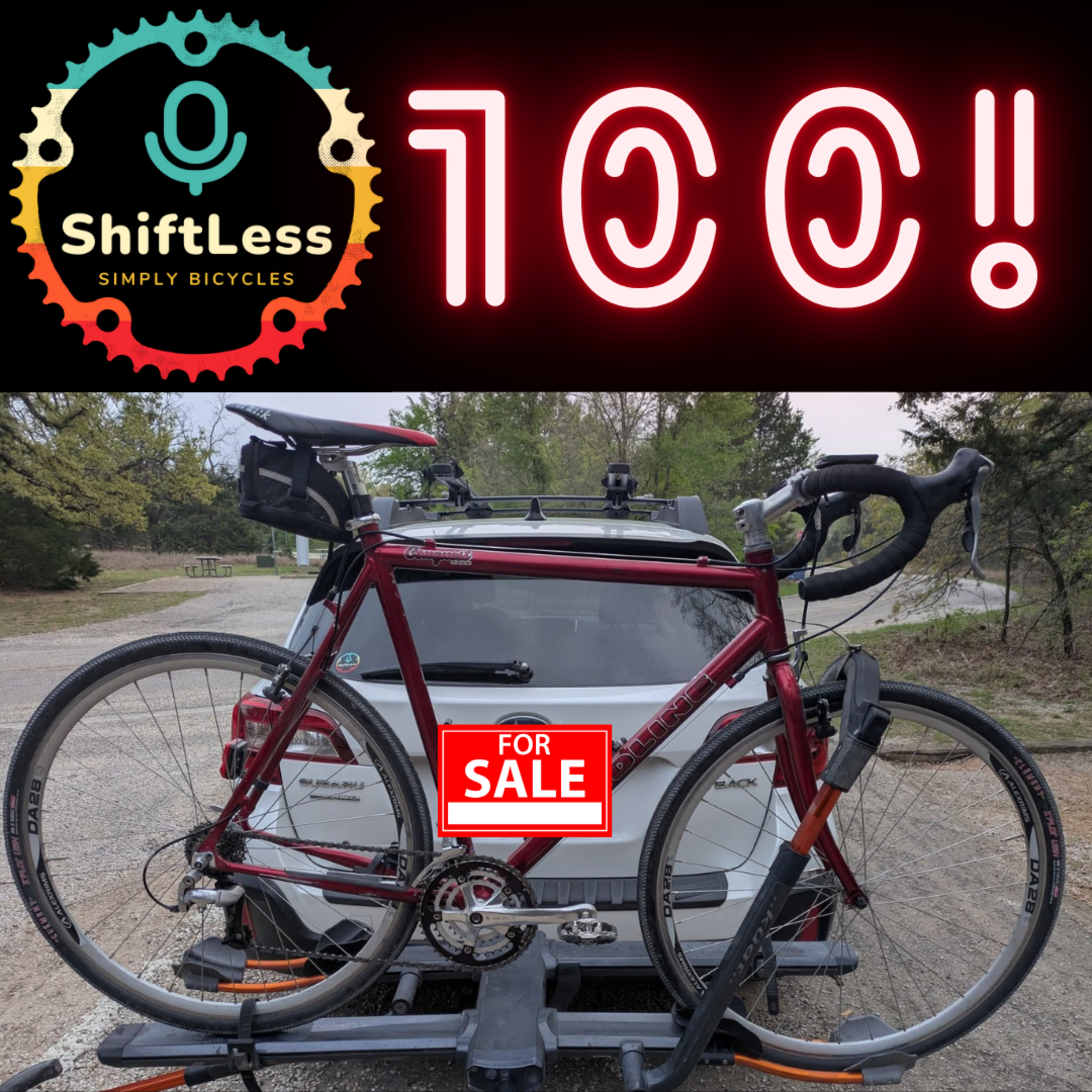 Bikepacking Overnighter Strategy: Tents, Radars, and The Art of the "Plan B" Audible | ShiftLess 100 episode artwork