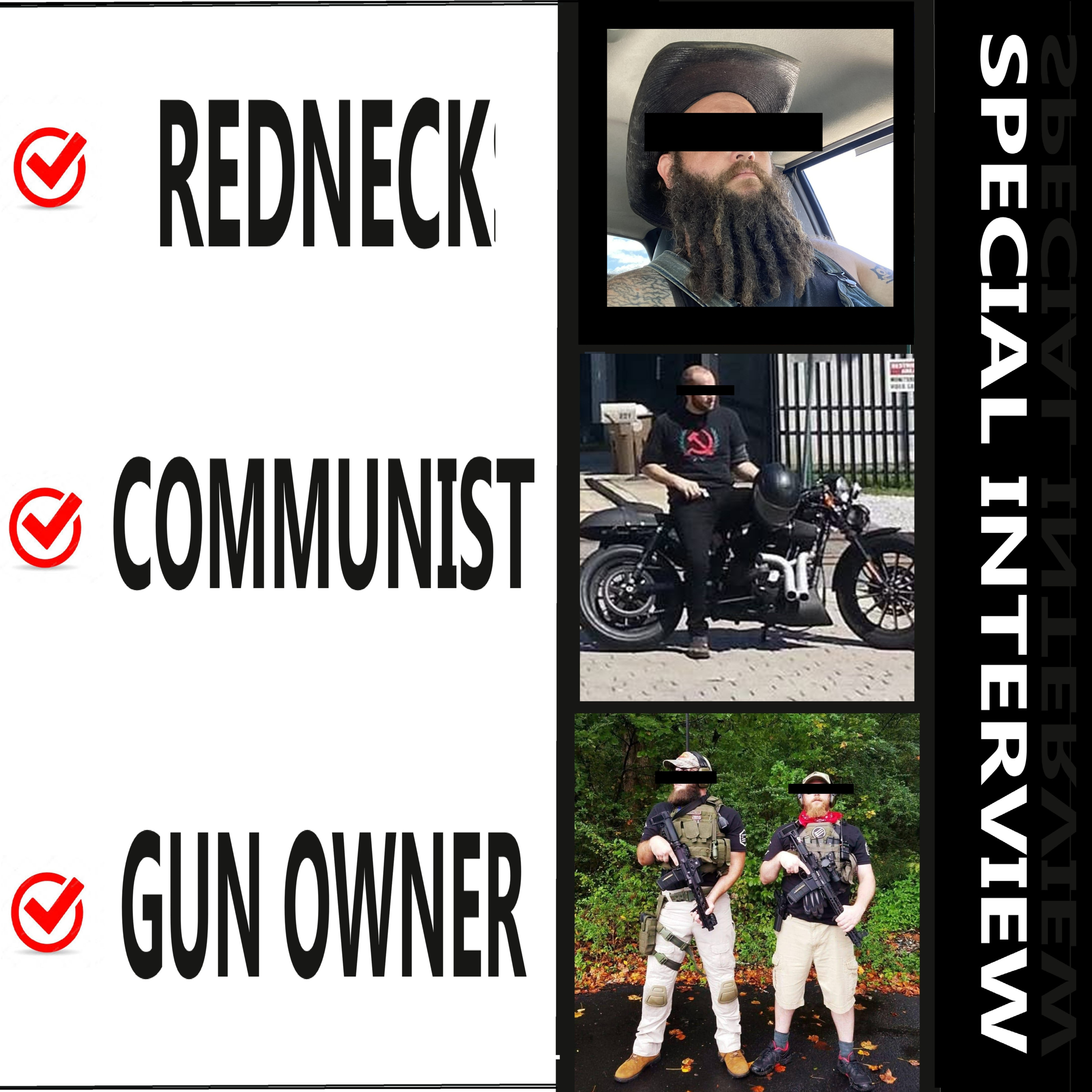 SNV Special Interview: Redneck, Communist, Gun Owner episode artwork