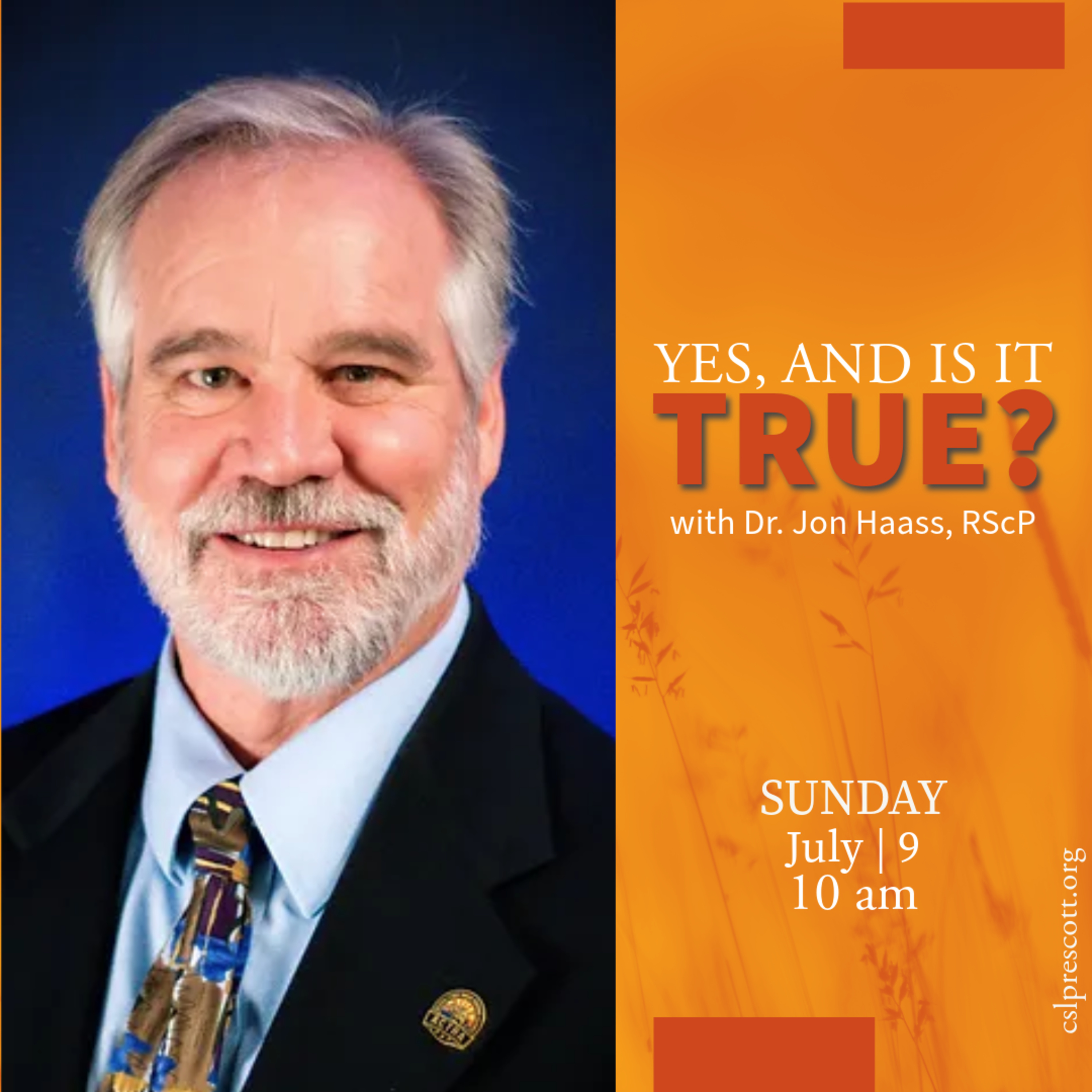 John Haass - Yes, but Is It True? episode artwork