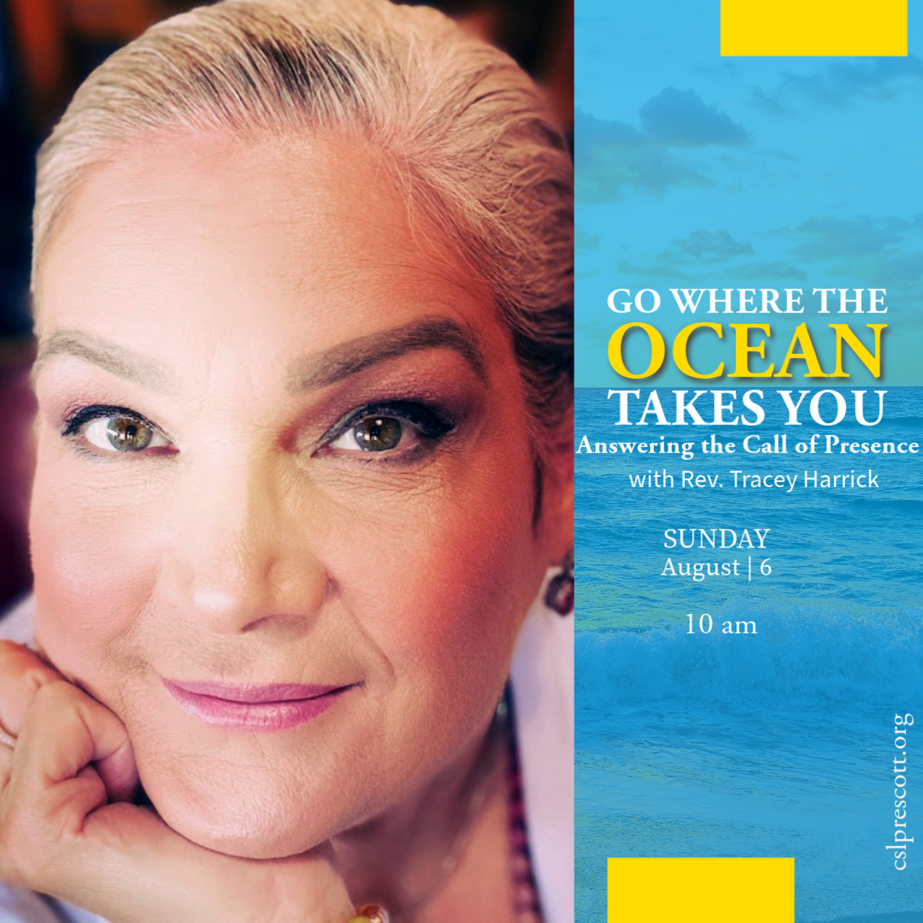 Rev. Tracey Harrick - Go Where the Ocean Takes You: Answering the Call of Presence episode artwork