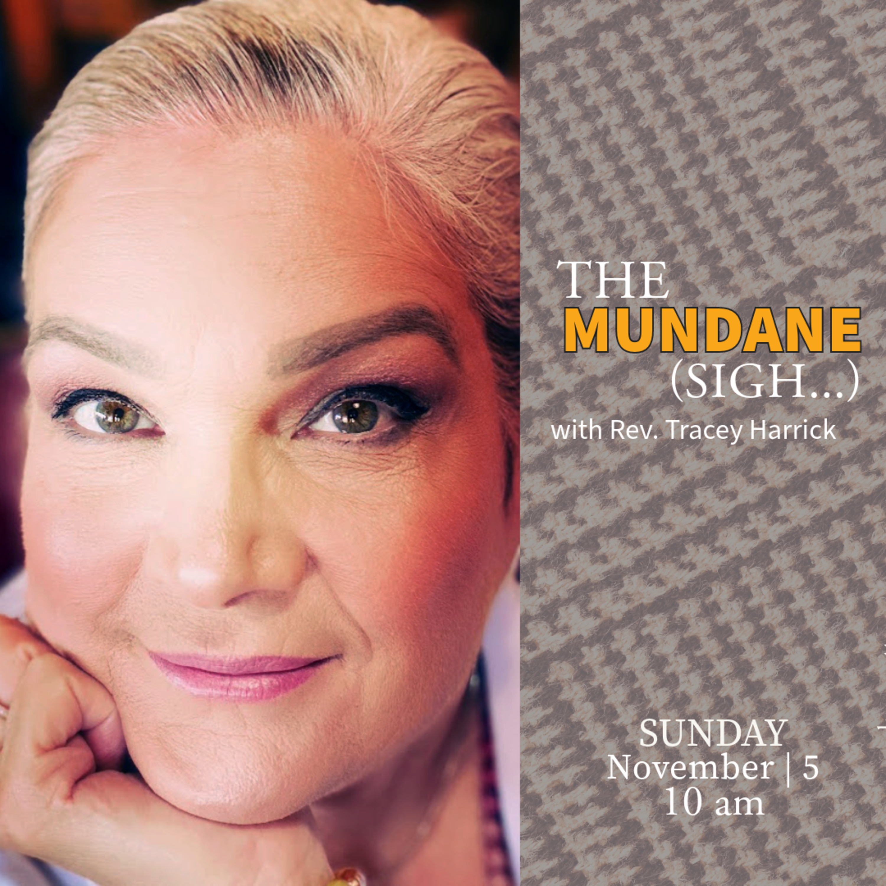 Rev. Tracey Harrick - The Mundane episode artwork