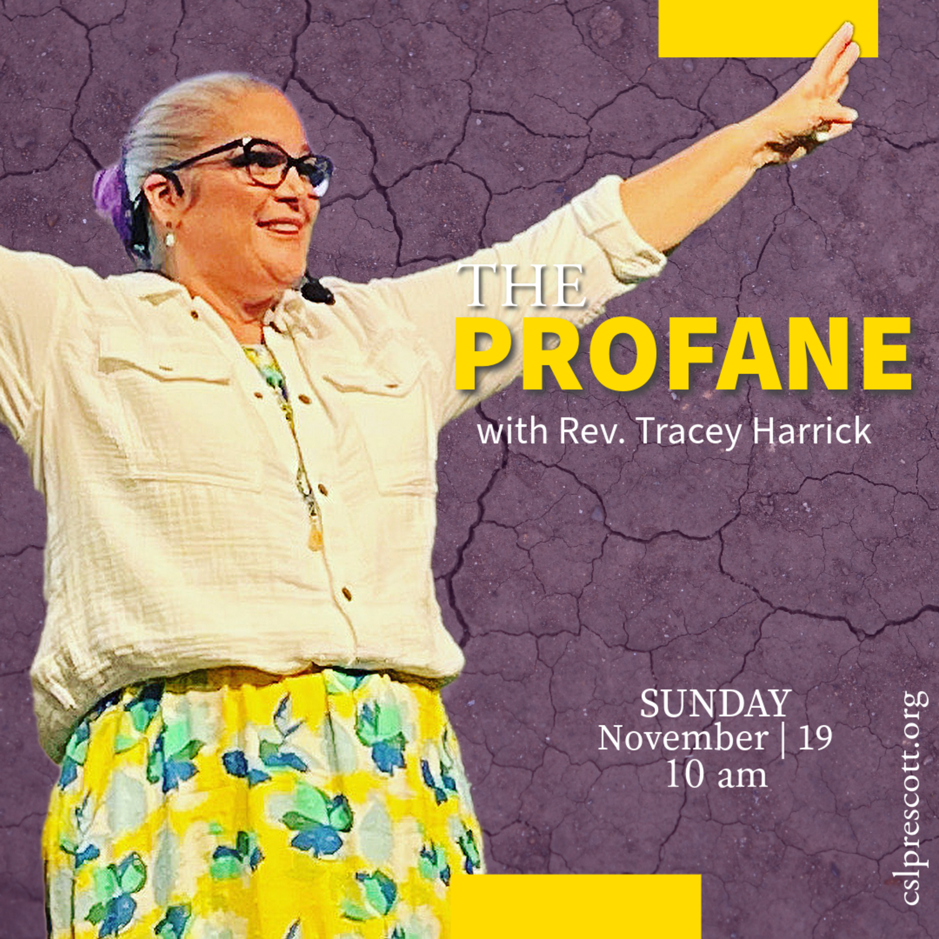 Rev. Tracey Harrick - The Profane episode artwork