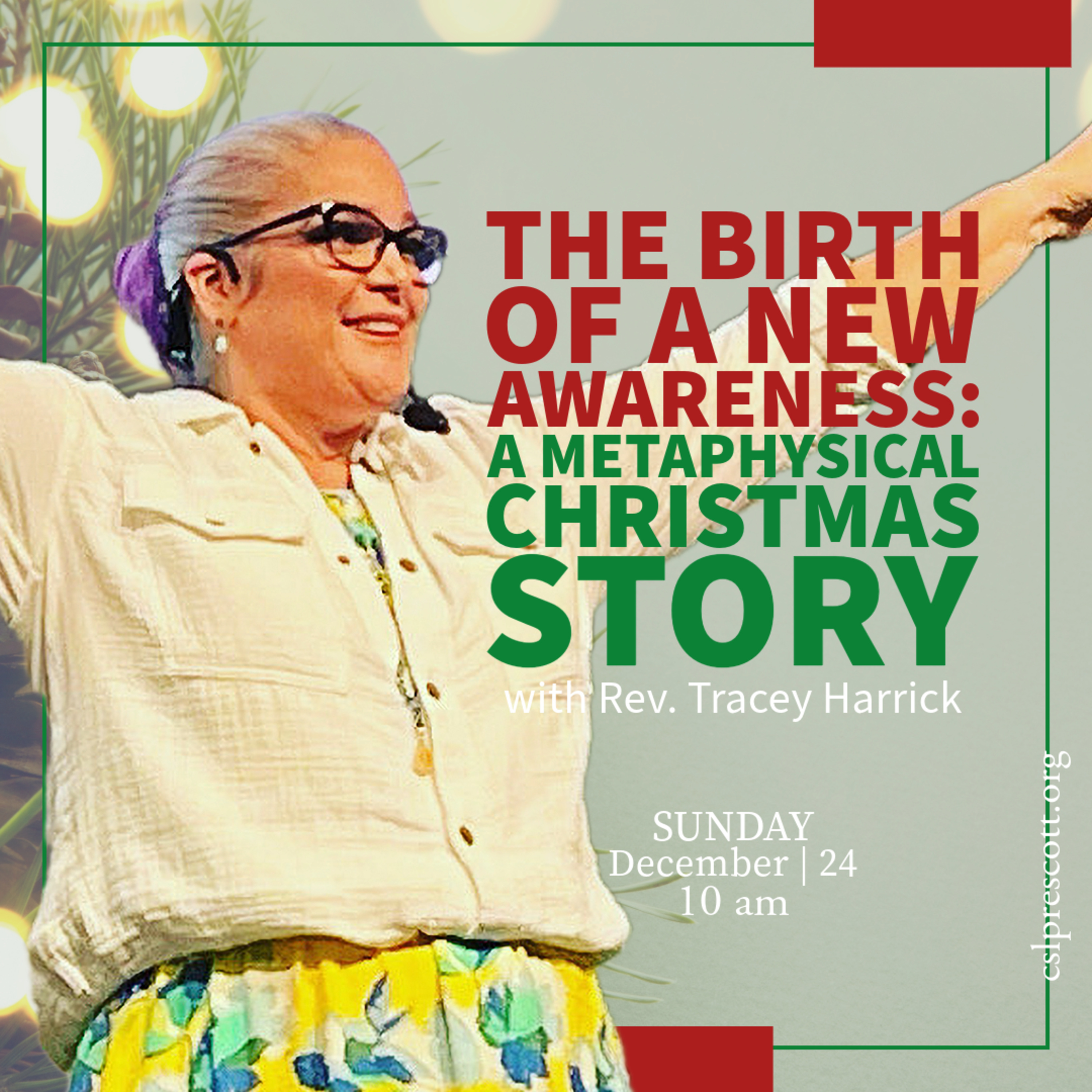 Rev. Tracey Harrick - The Birth of a New Awareness: A Metaphysical Christmas Story episode artwork