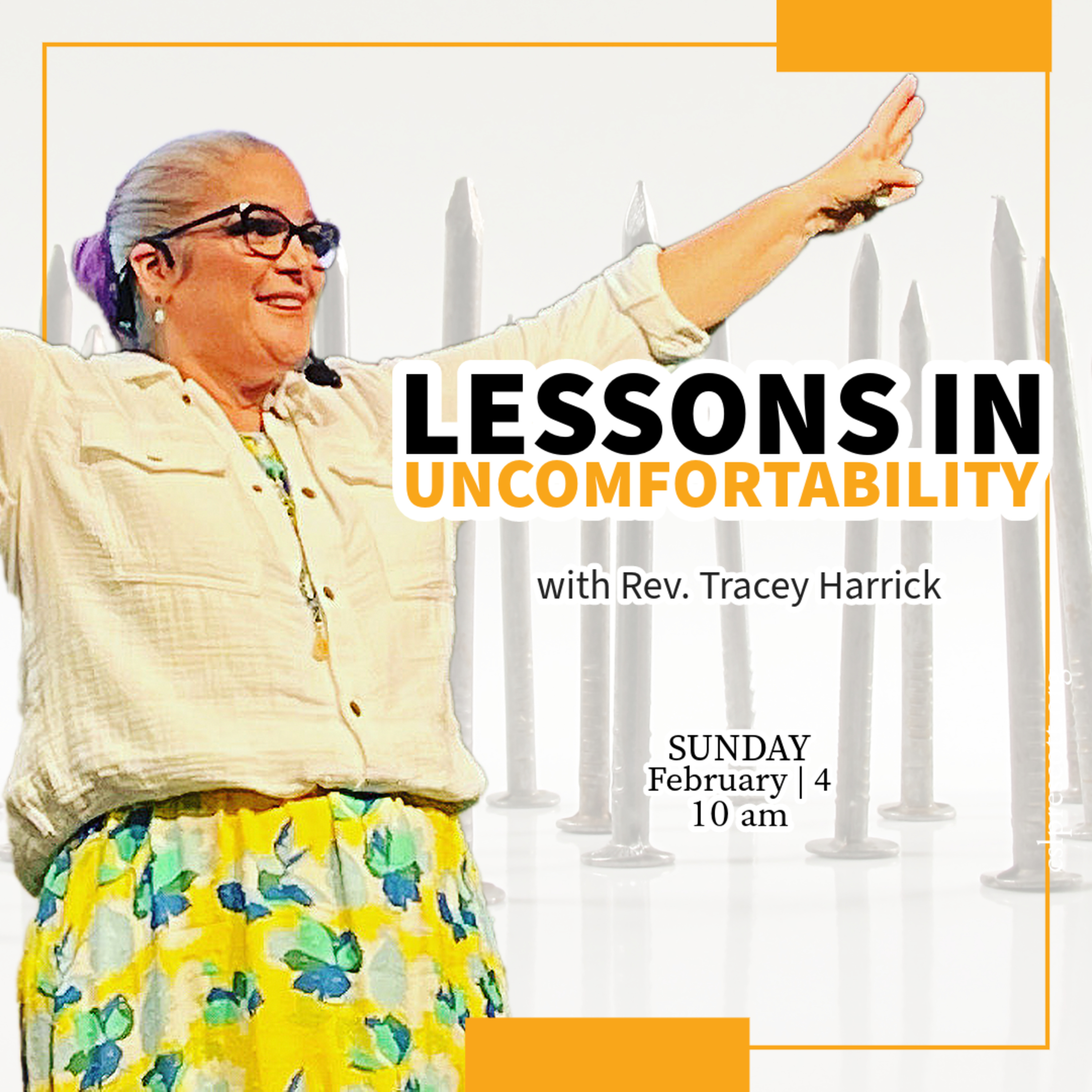 Rev. Tracey Harrick - Lessons in Uncomfortability episode artwork