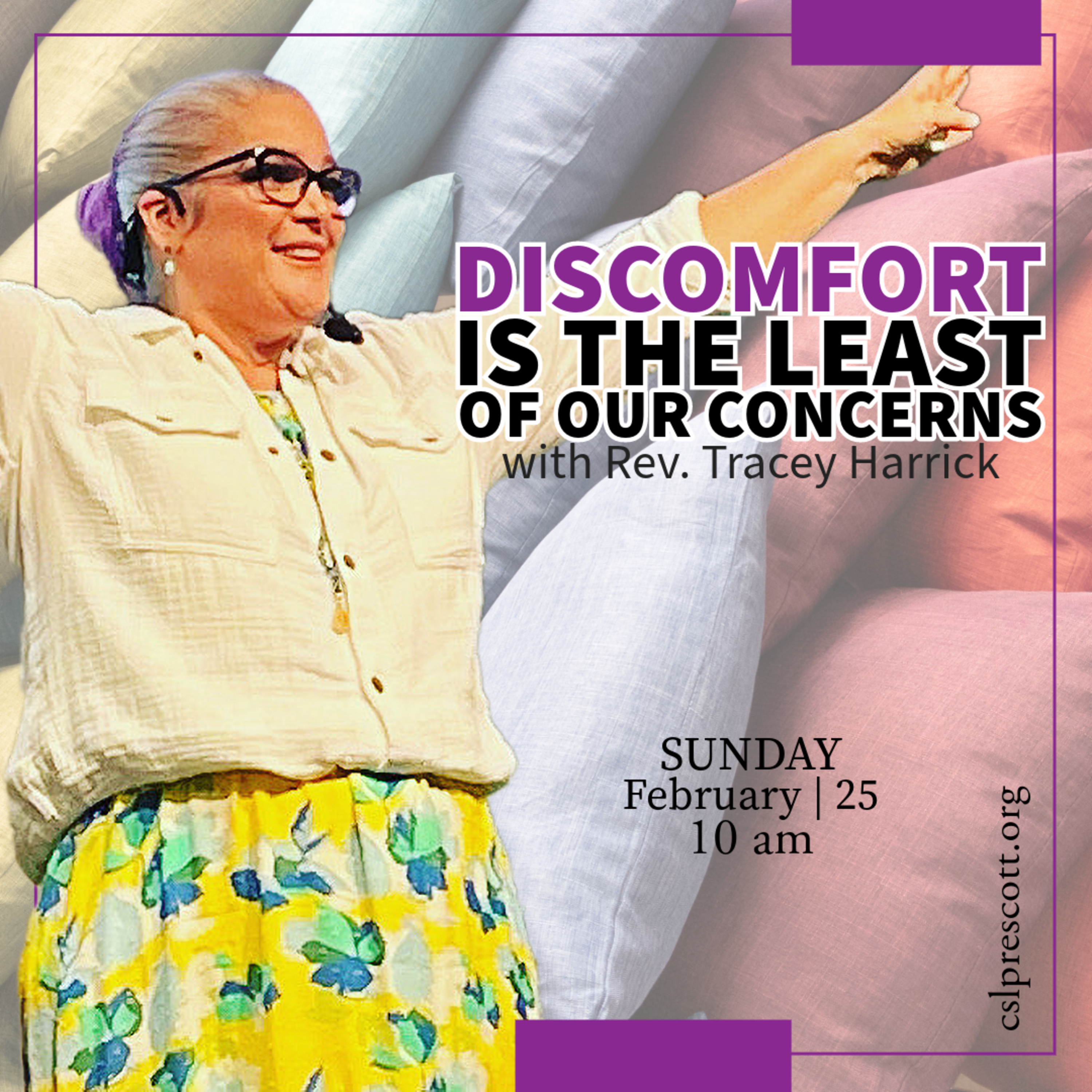Rev. Tracey Harrick - Discomfort is the Least of Our Concerns episode artwork