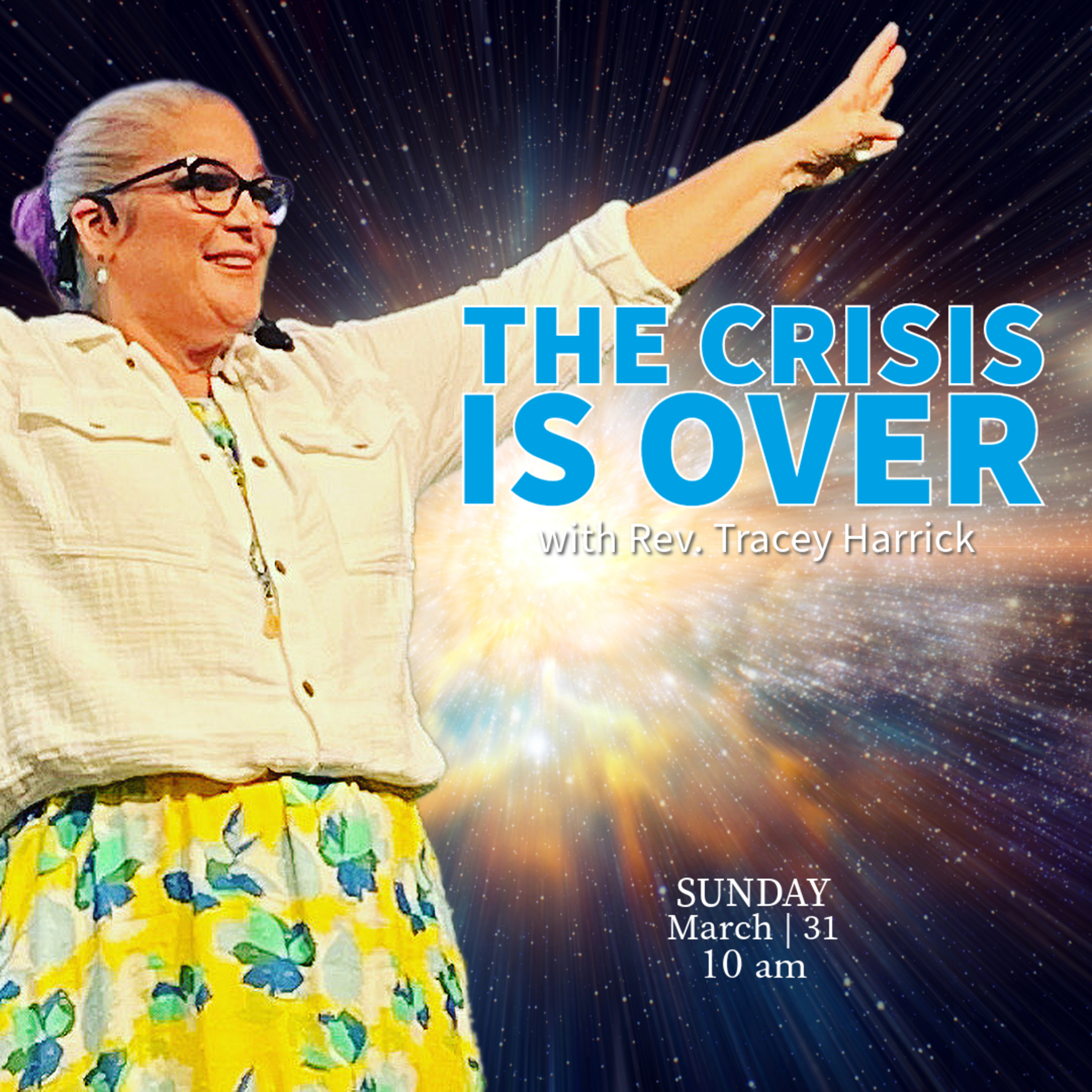Rev. Tracey Harrick - The Crisis is Over episode artwork