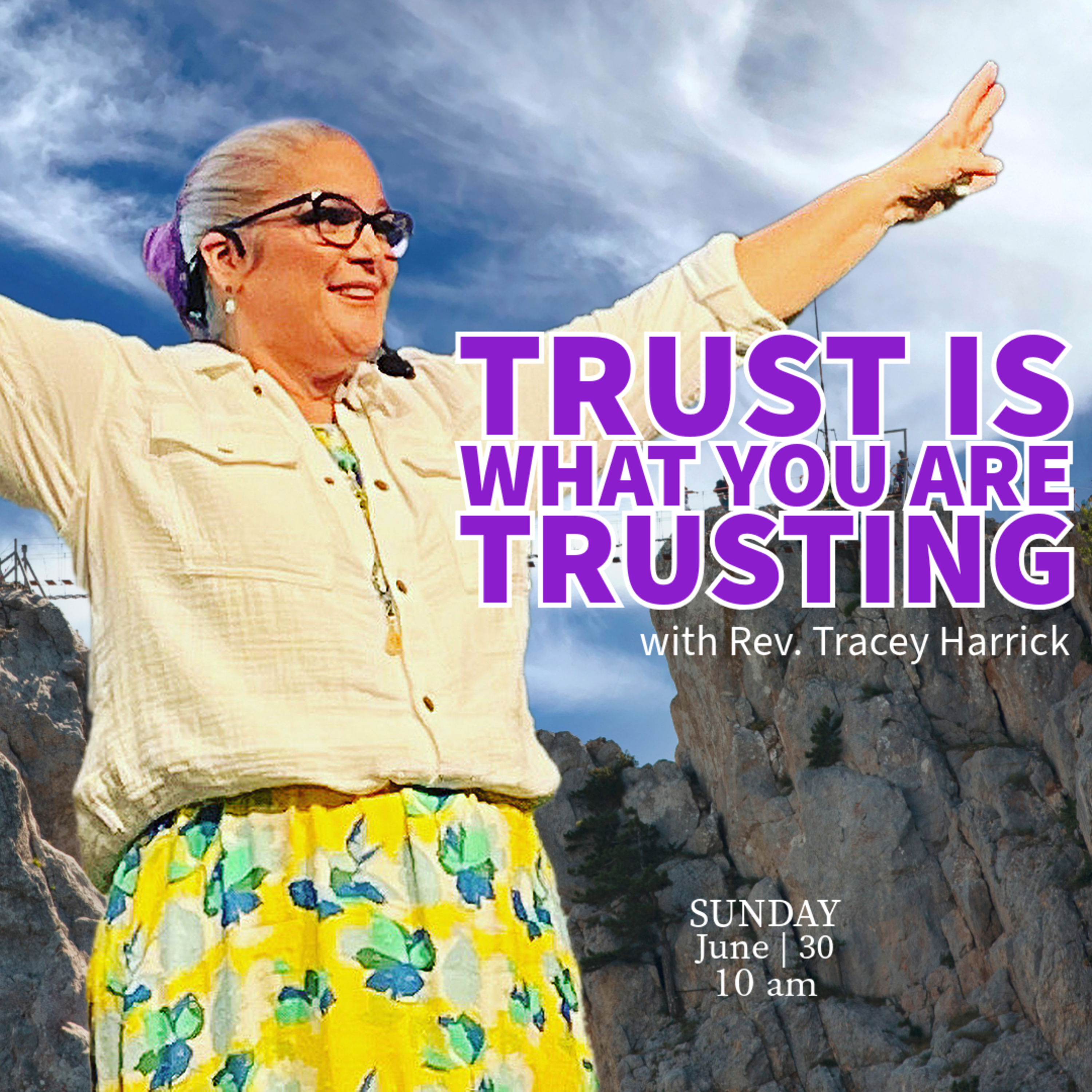 Rev. Tracey Harrick - Trust Is What You Are Trusting episode artwork