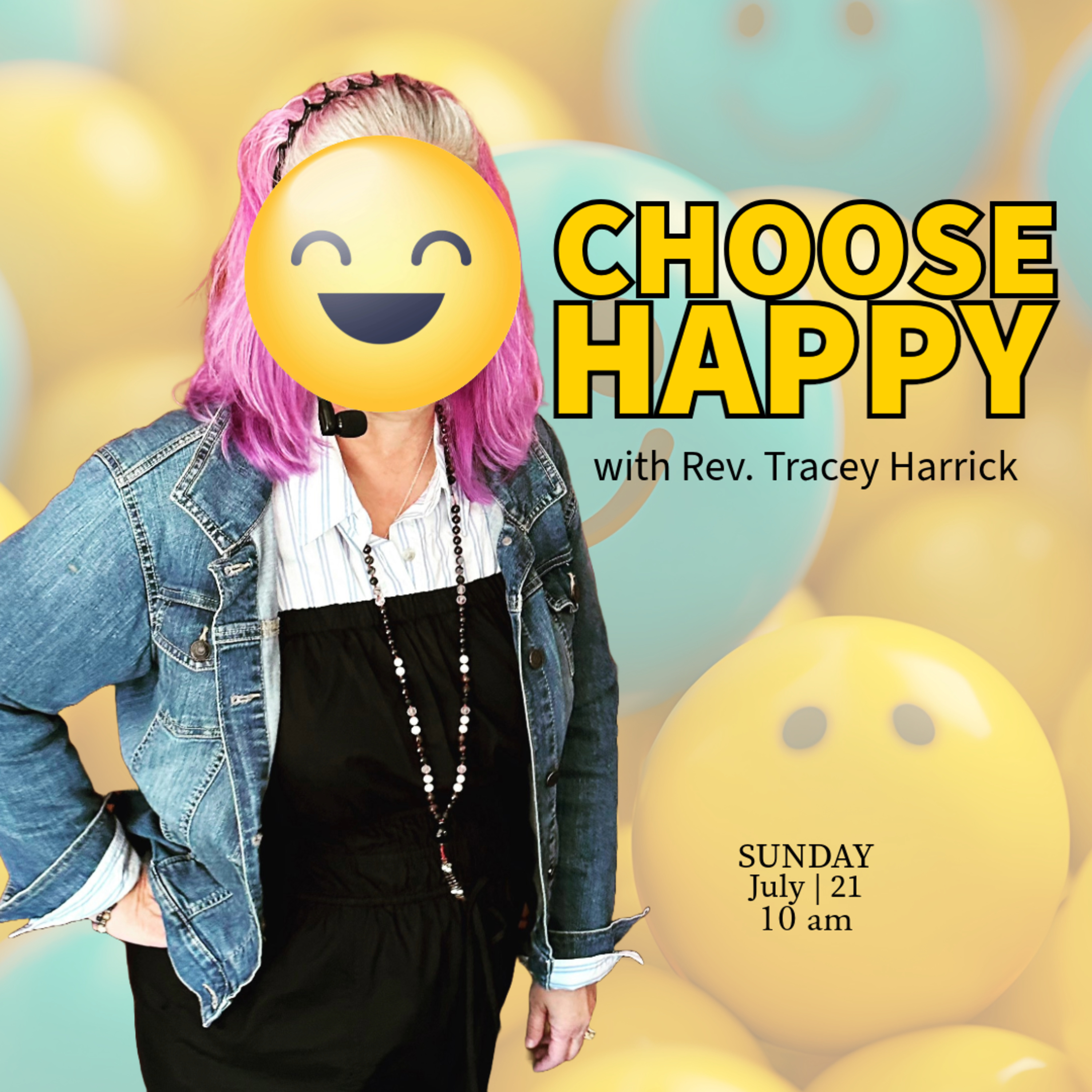 Rev. Tracey Harrick - Choose Happy episode artwork