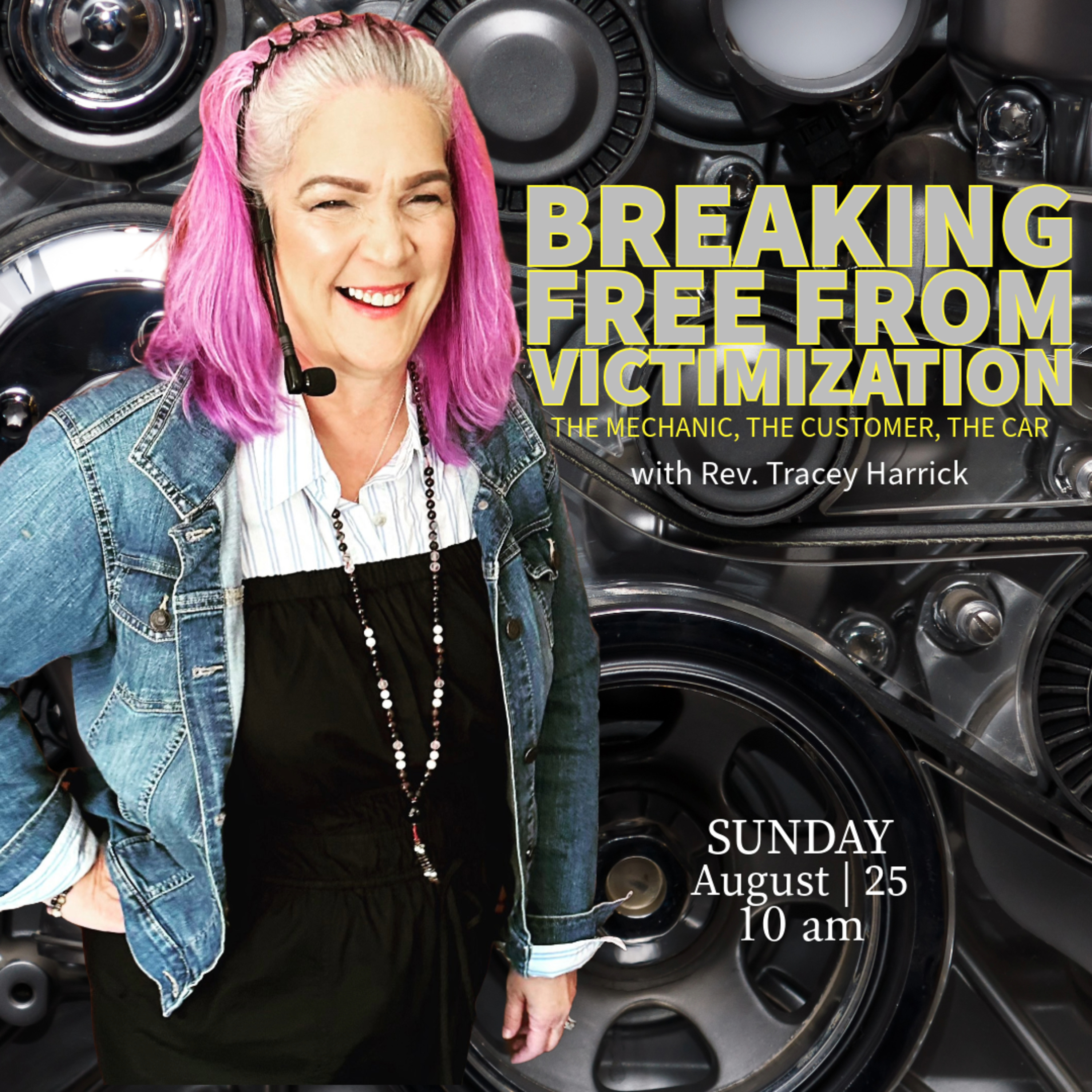 Rev. Tracey Harrick - Breaking Free from Victimization episode artwork