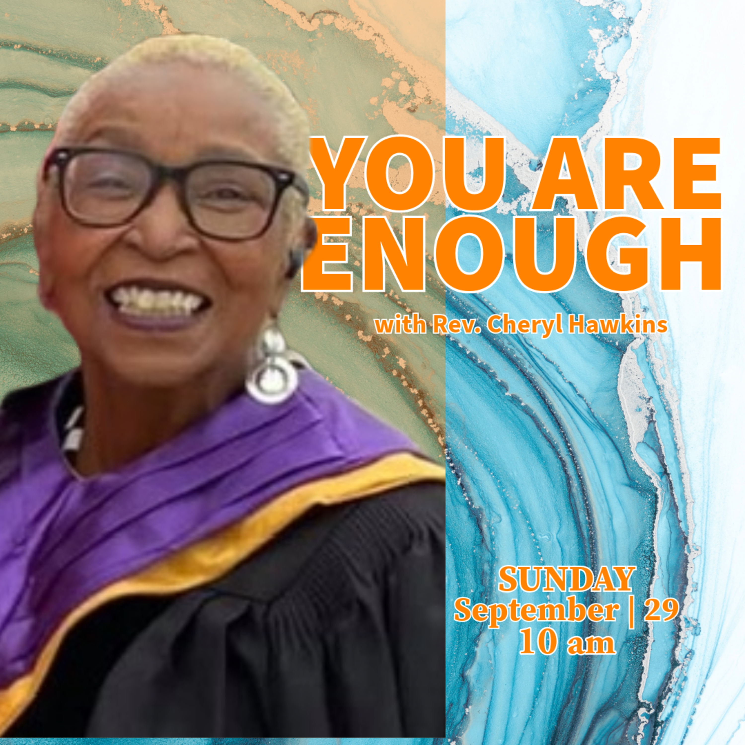 Rev. Cheryl Hawkins - You Are Enough episode artwork