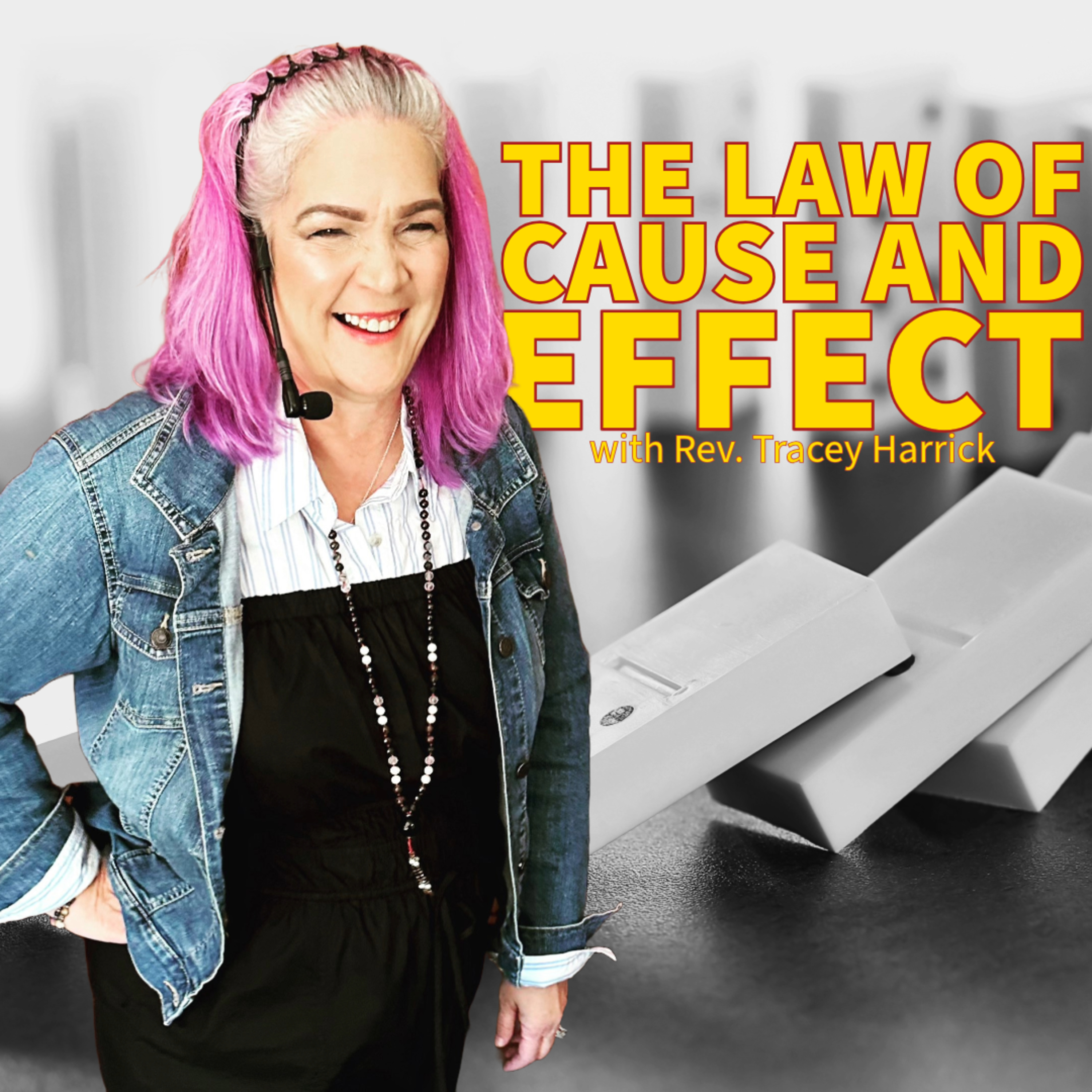 Tracey Harrick - The Law of Cause and Effect episode artwork