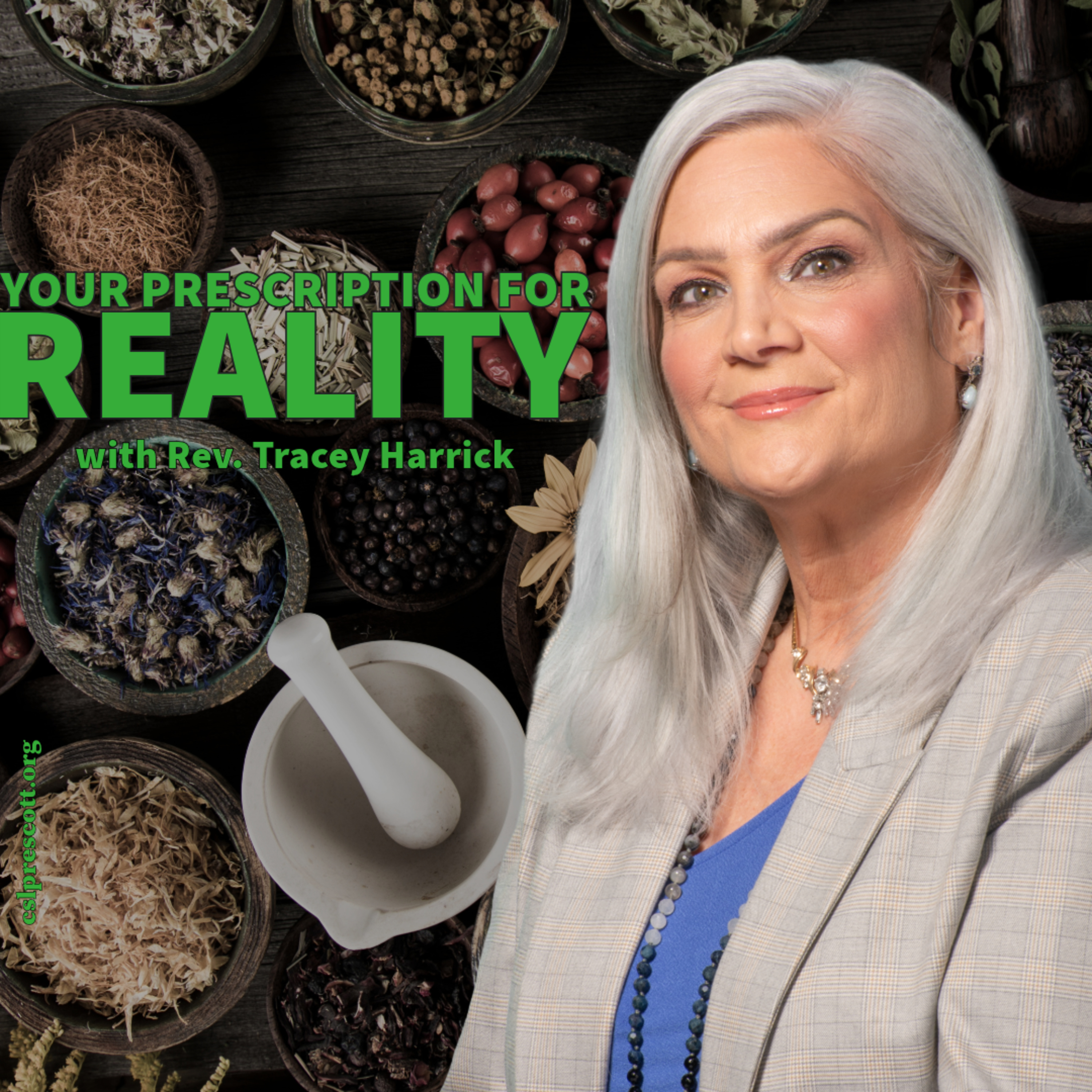 Rev. Tracey Harrick - Your Prescription for Reality episode artwork