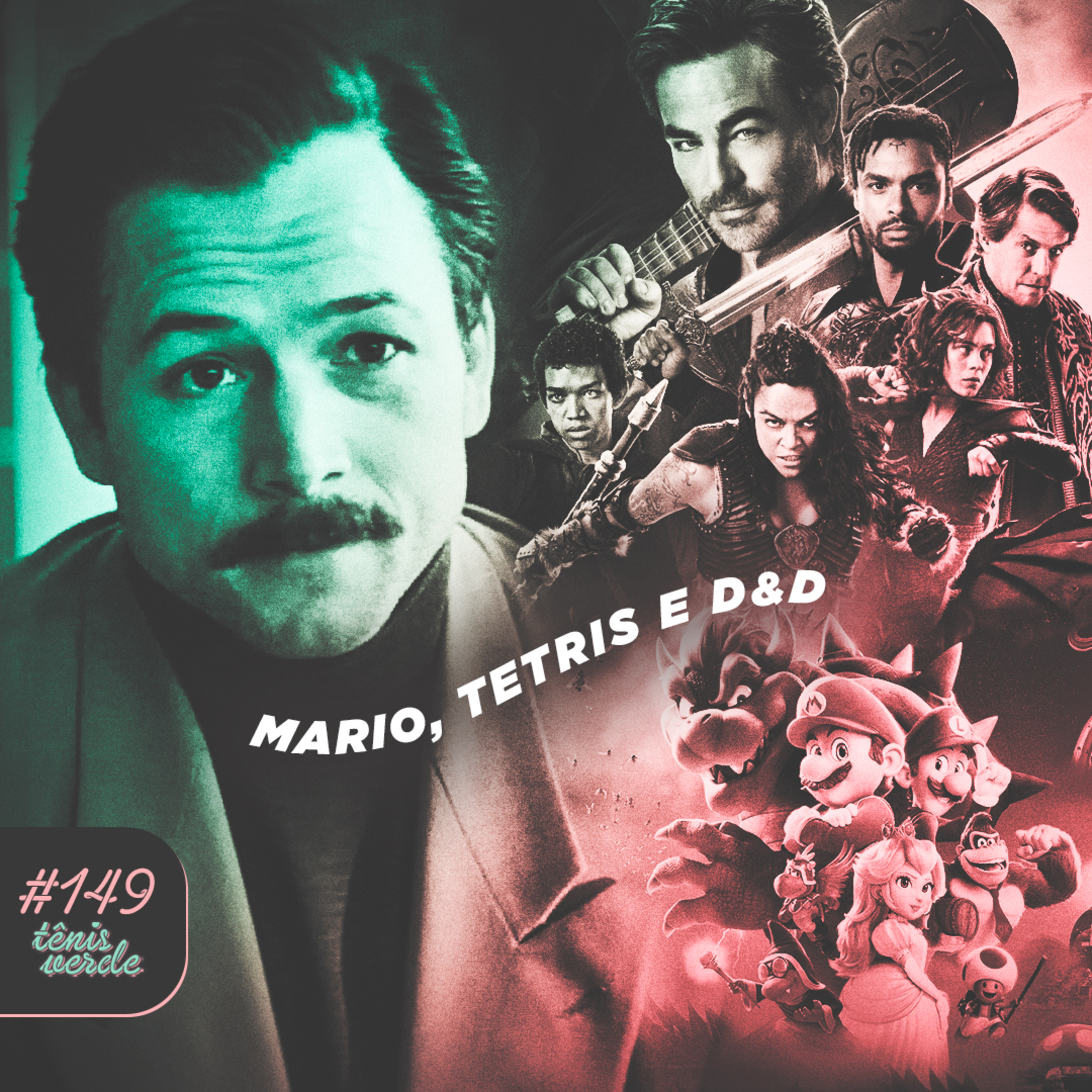 Tênis Verde 149 - Super Mario Bros., Dungeons & Dragons e Tetris (Apple TV+)