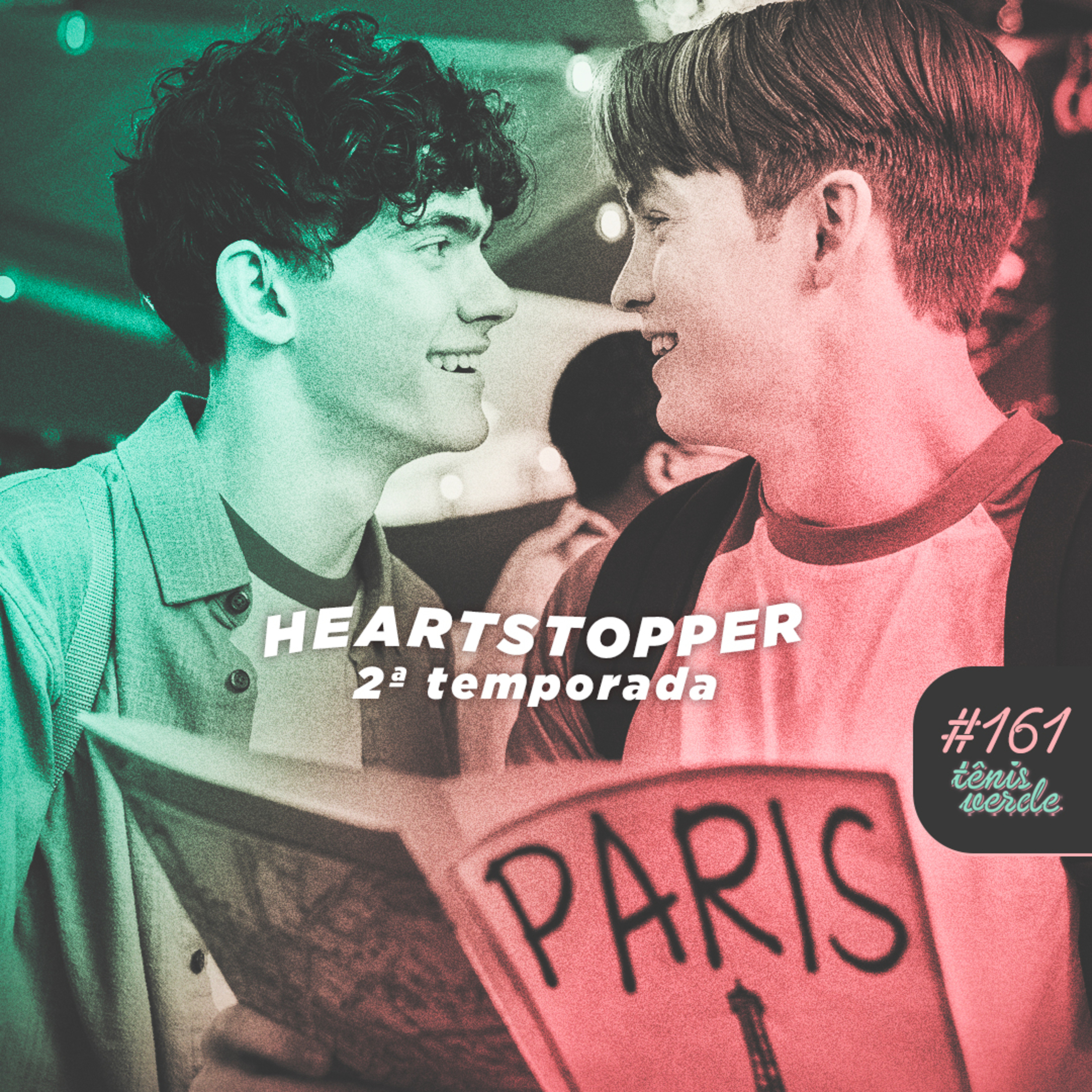 Tênis Verde 161 - Heartstopper 2ª temporada (Netflix)