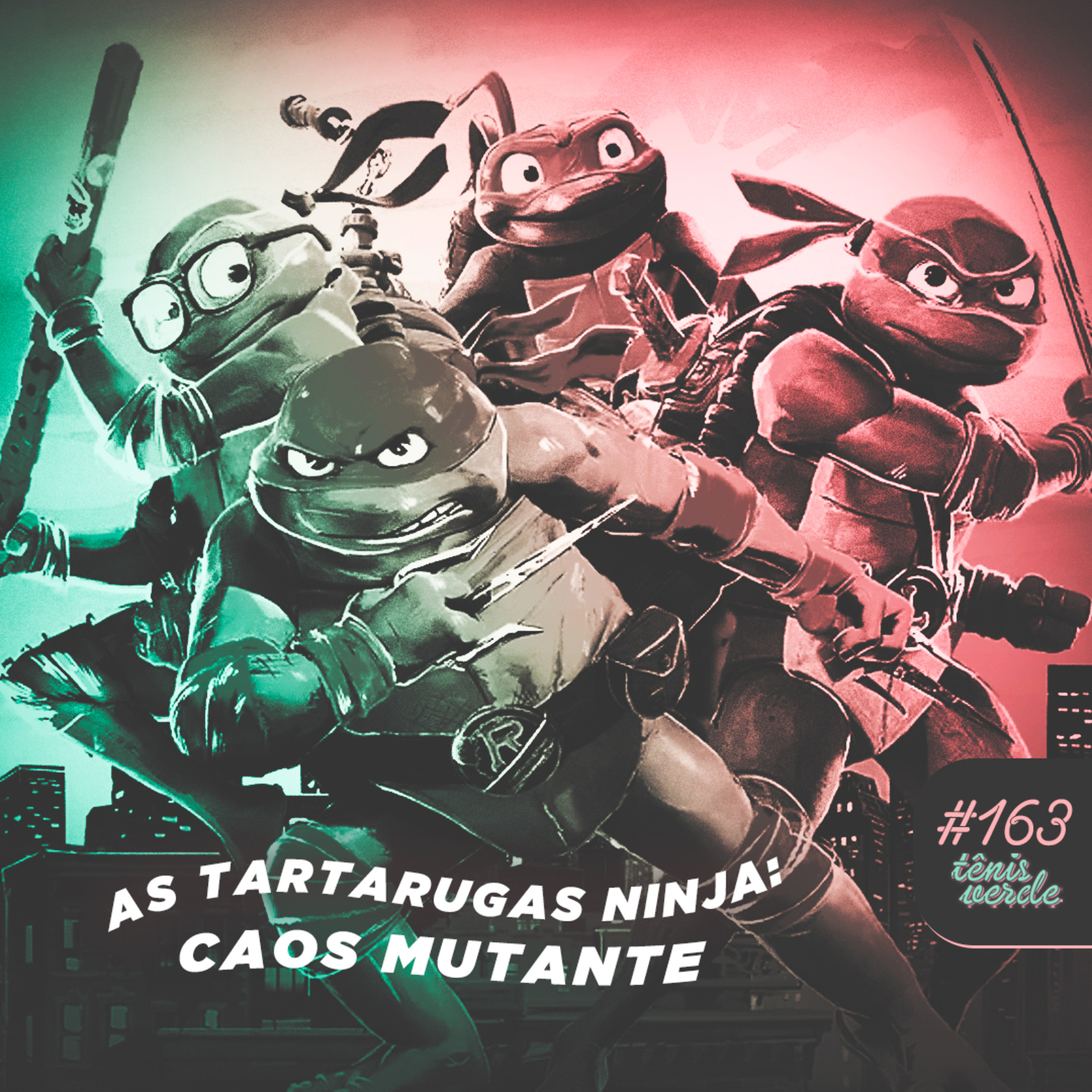 Tênis Verde 163 - As Tartarugas Ninja: Caos Mutante (2023)