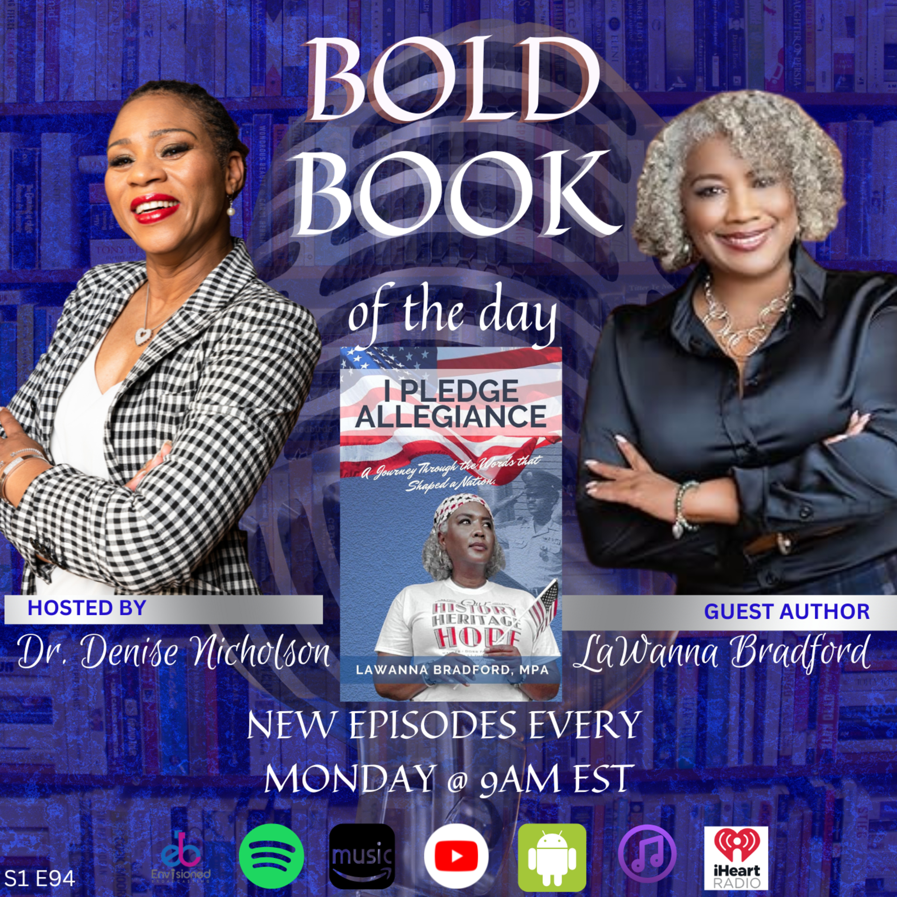 🎙️ Bold Book of the Day: LaWanna Bradford — I Pledge Allegiance: A Journey Through the Words that Shaped a Nation episode artwork