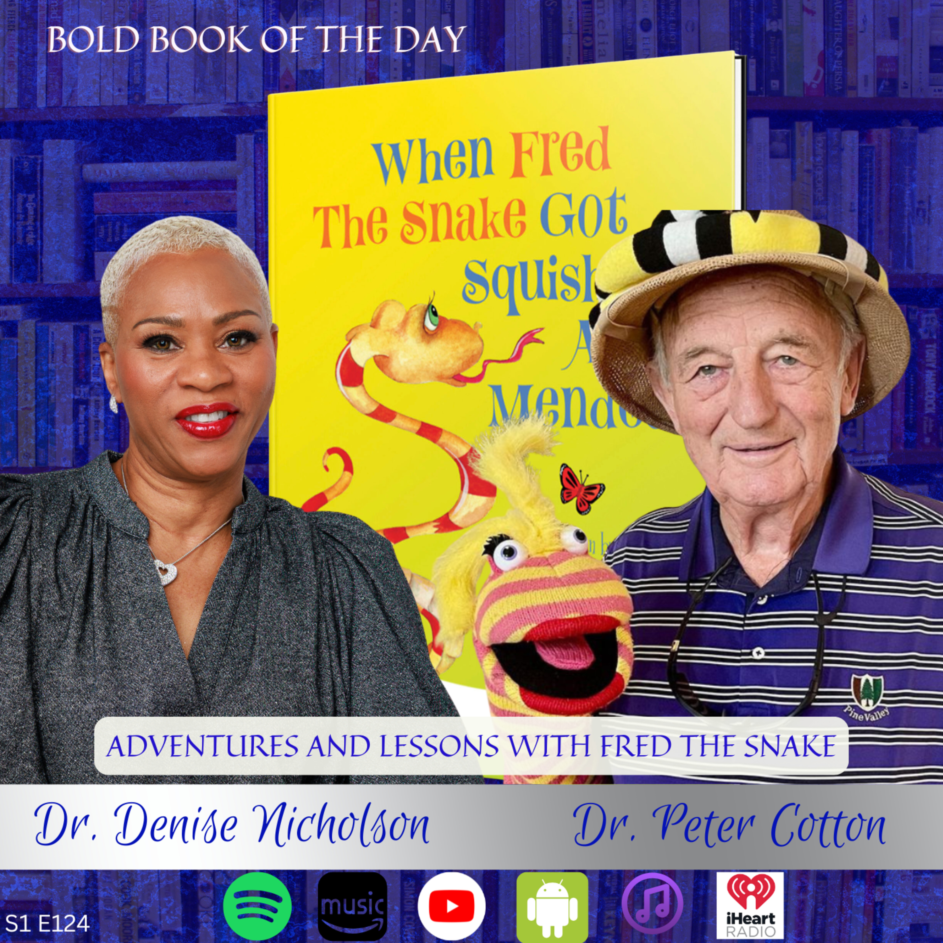 Fred the Snake Series 🐍 | From Doctor to Children’s Author with Dr. Peter Cotton | Bold Book Podcast episode artwork