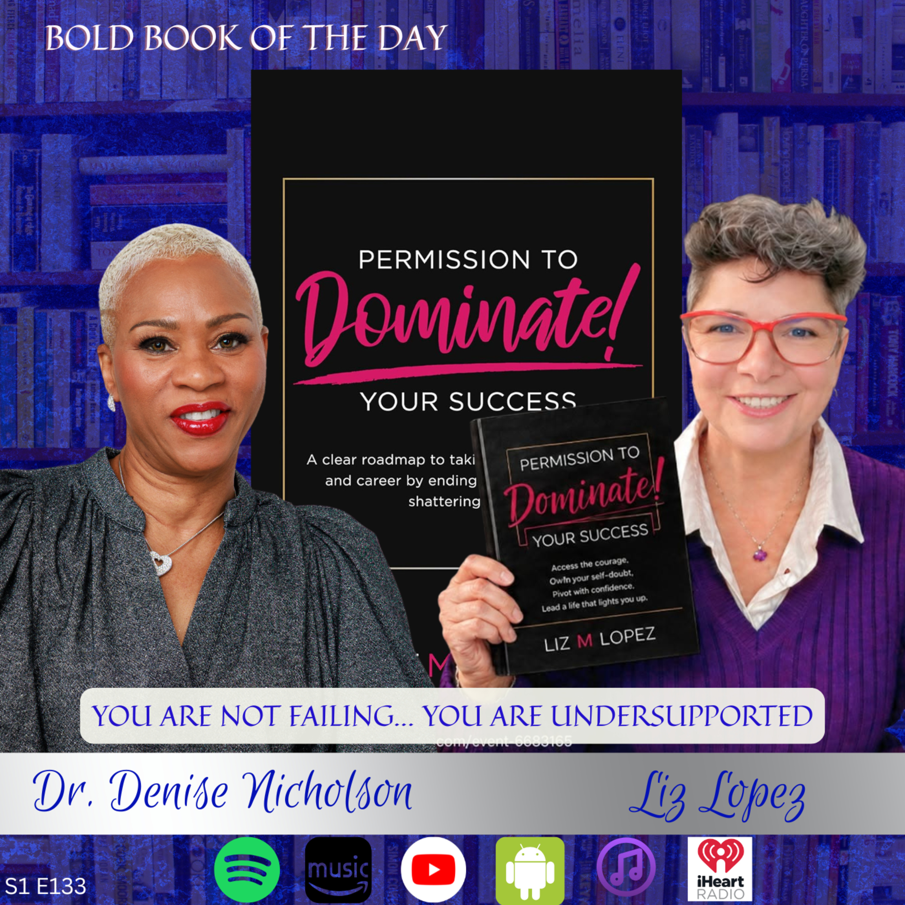 🔥 Permission to Dominate Your Success: 7 Powerful Permissions Every Woman Needs | Liz M. Lopez episode artwork