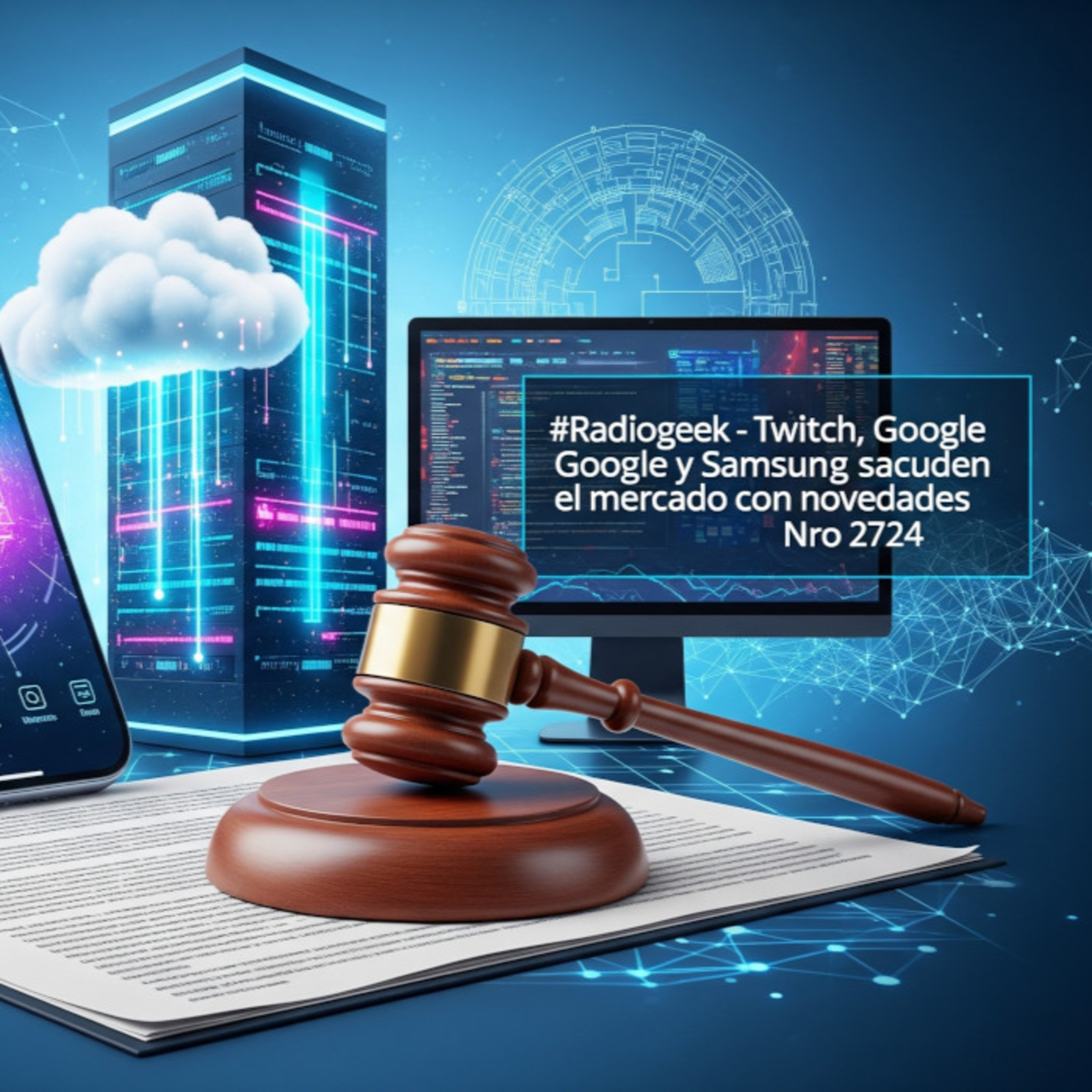 #Radiogeek - Twitch, Google y Samsung sacuden el mercado con novedades - Nro 2724 episode artwork