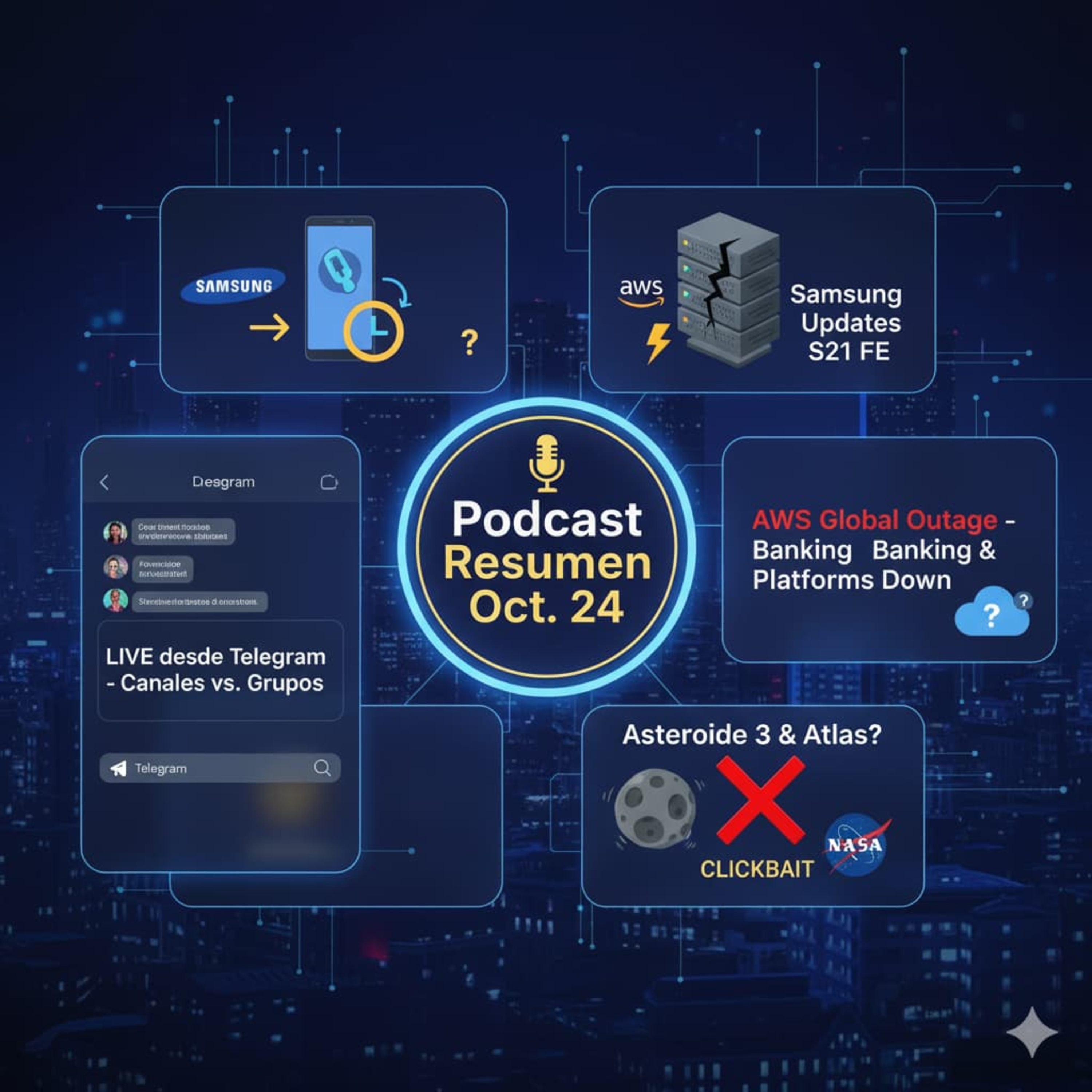 #Radiogeek Podcast semanal, en vivo del 24 de octubre - Nro 2774 episode artwork