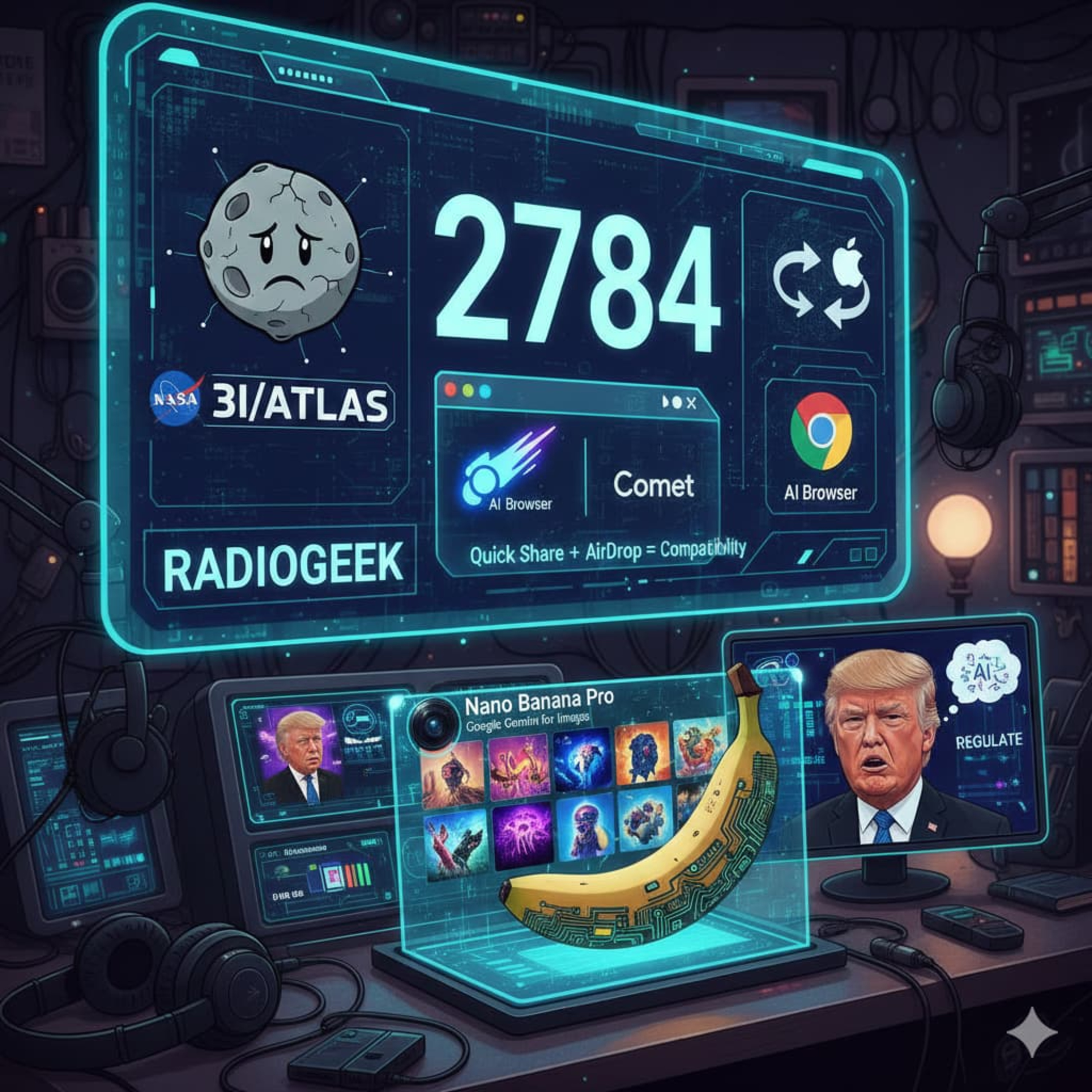 Radiogeek 2784 - Al fin desde Android se va poder enviar archivos a equipos Apple (AirDrop) episode artwork