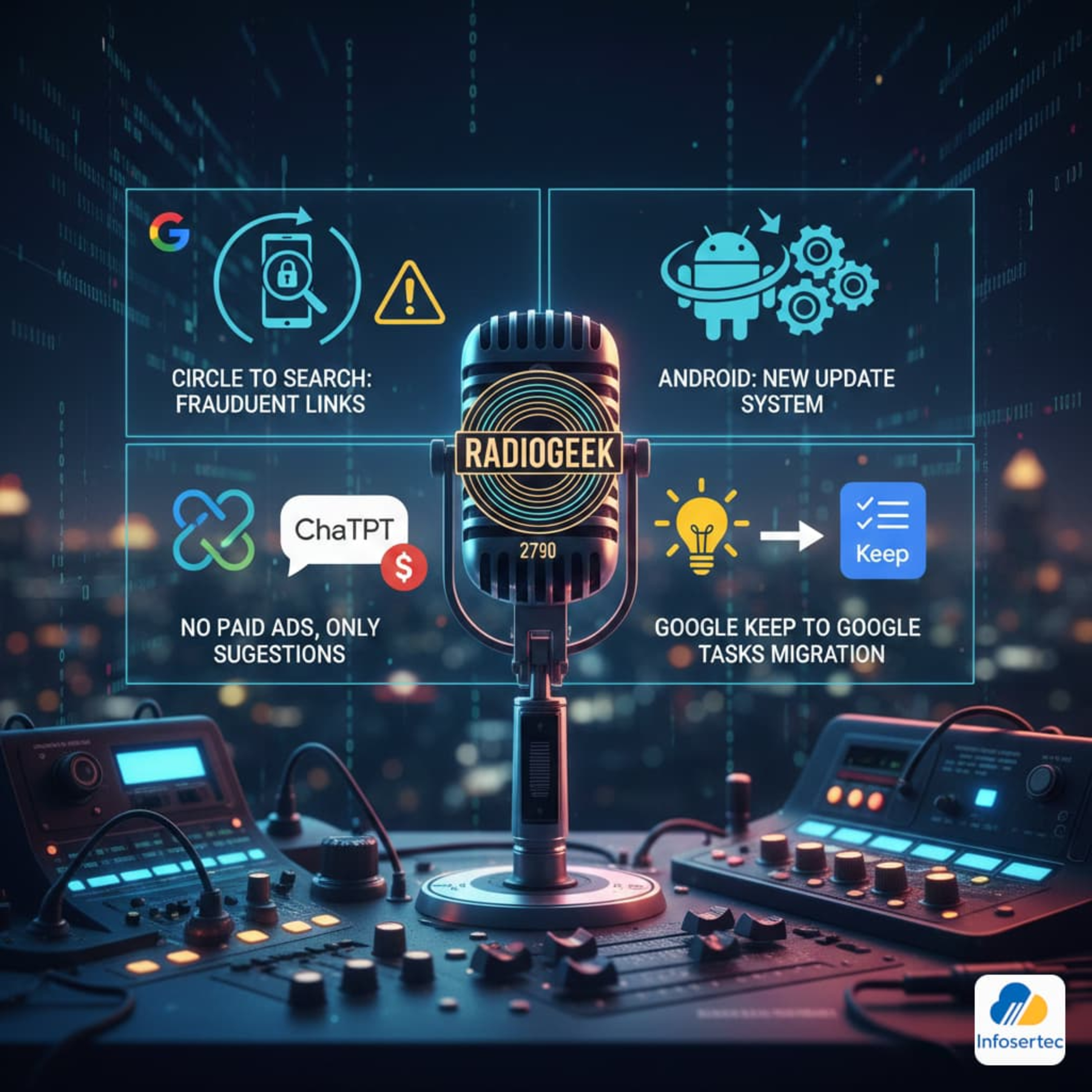 Radiogeek 2790 - Google suma fuerzas para combatir el phishing  episode artwork