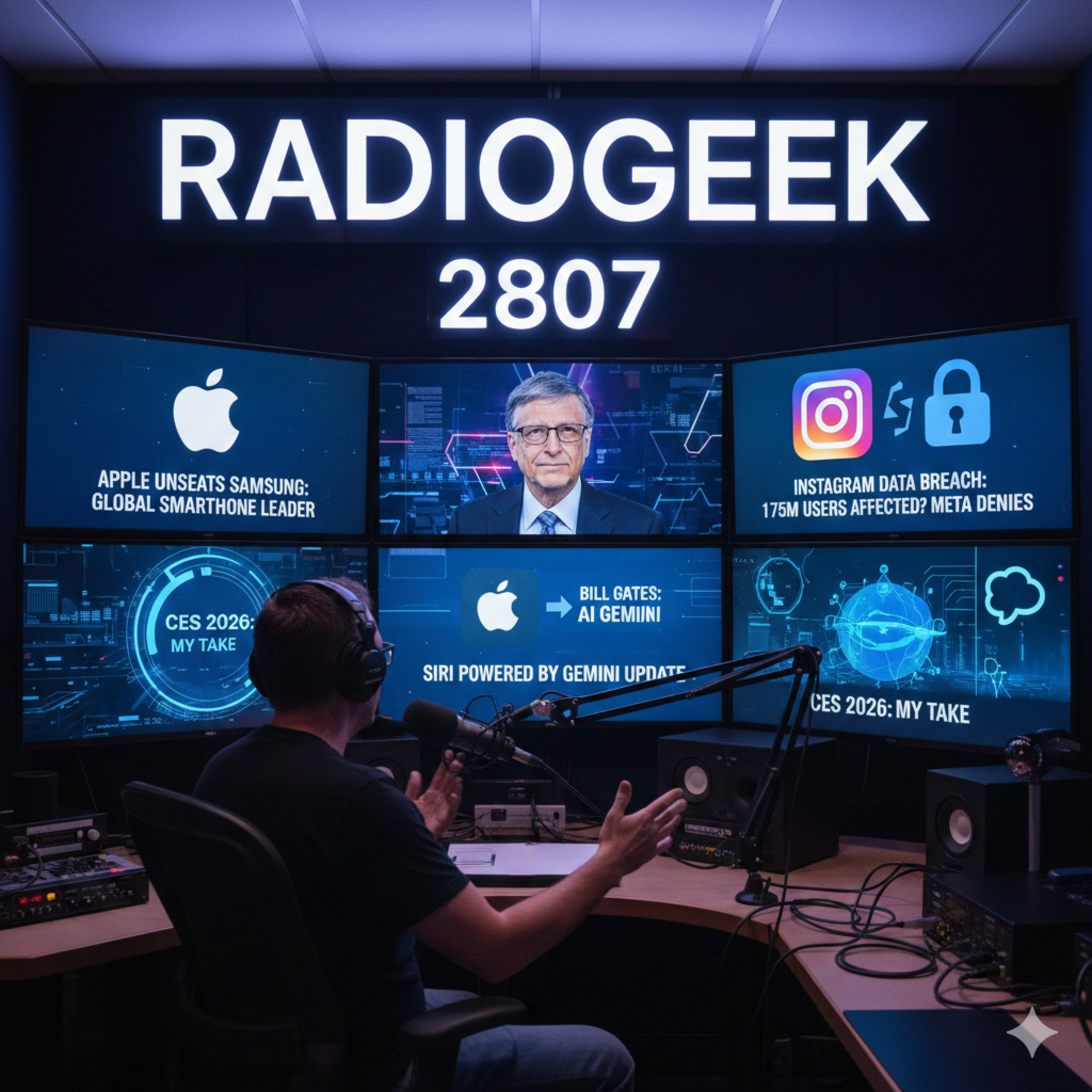 Radiogeek 2807 - Bill Gates, quiere legislar a la IA episode artwork