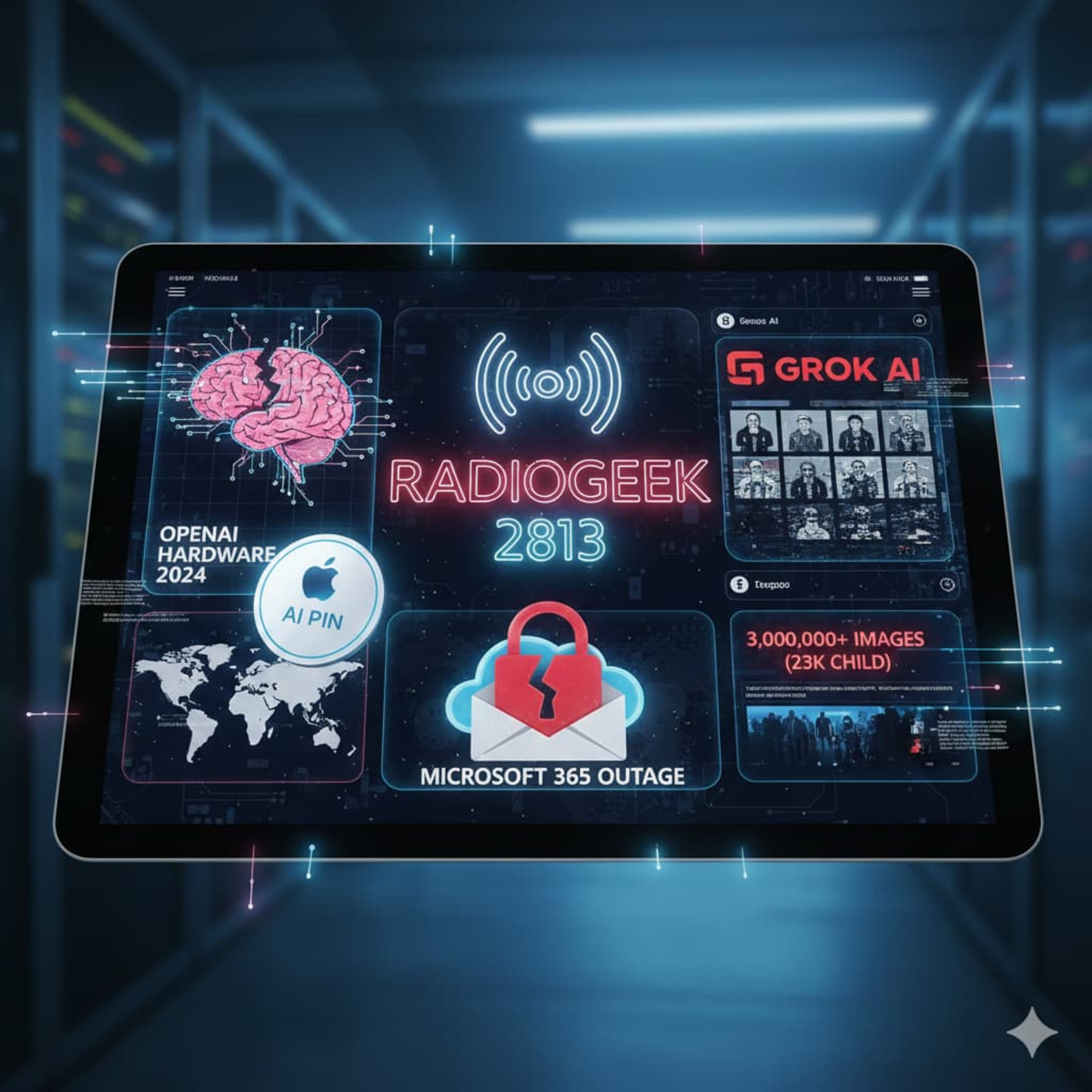 Radiogeek 2813 - La computación Cuántica esta relacionada a la IA pero no en todo!  episode artwork