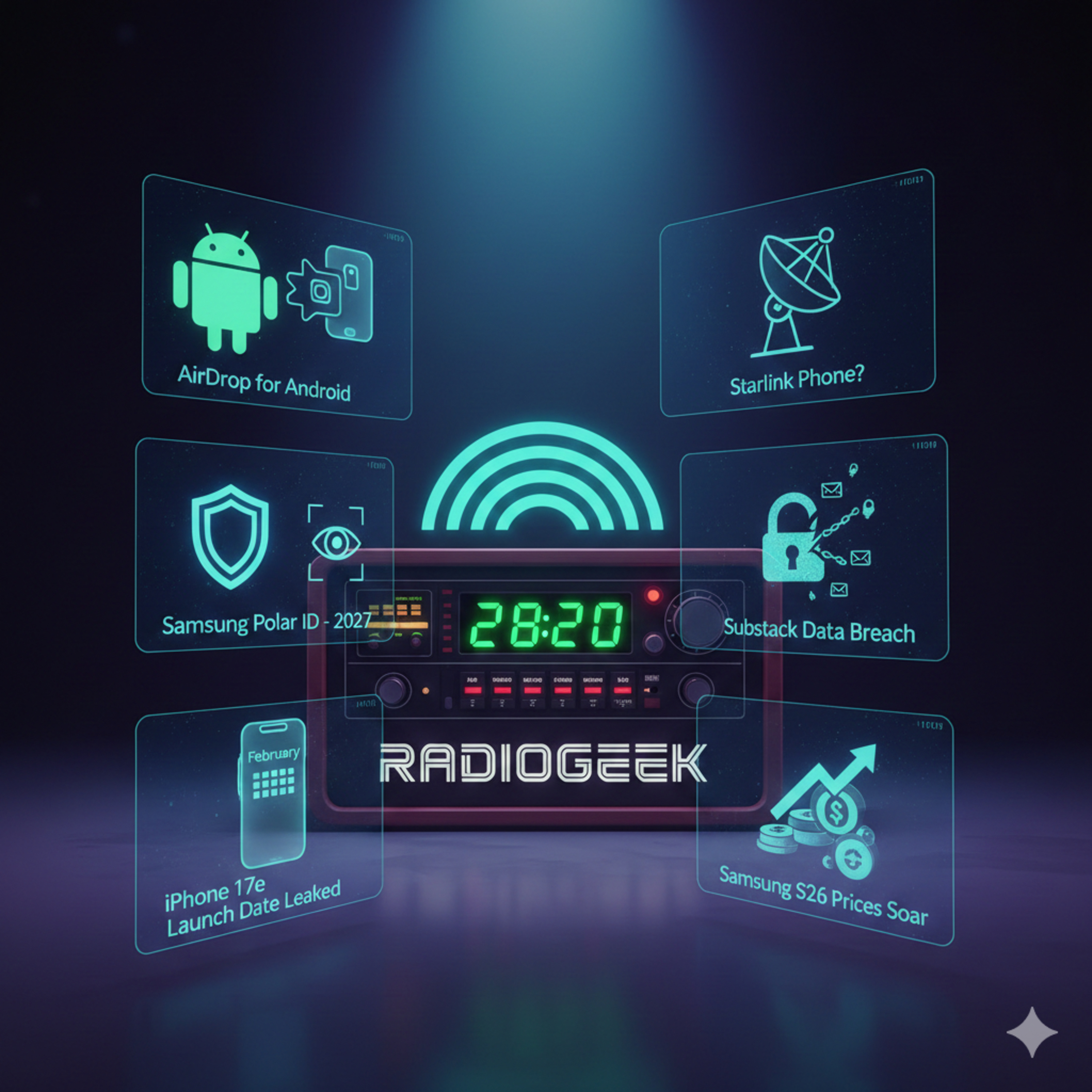 Radiogeek 2820 - Google confirma que Android tendrá compatibilidad con AirDrop del iPhone episode artwork
