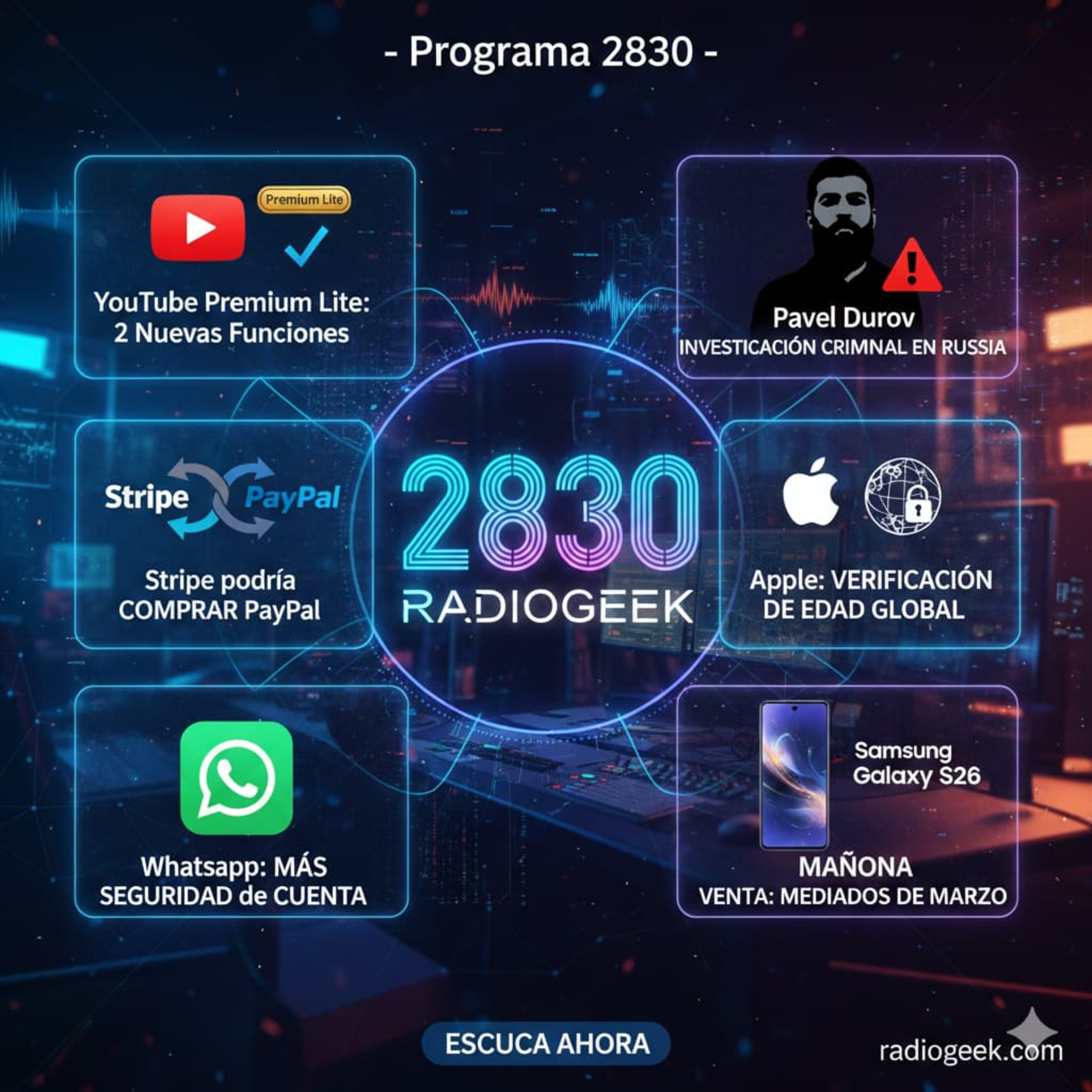 Radiogeek 2830 - Samsung y su poco clara estrategia del Galaxy S26 episode artwork