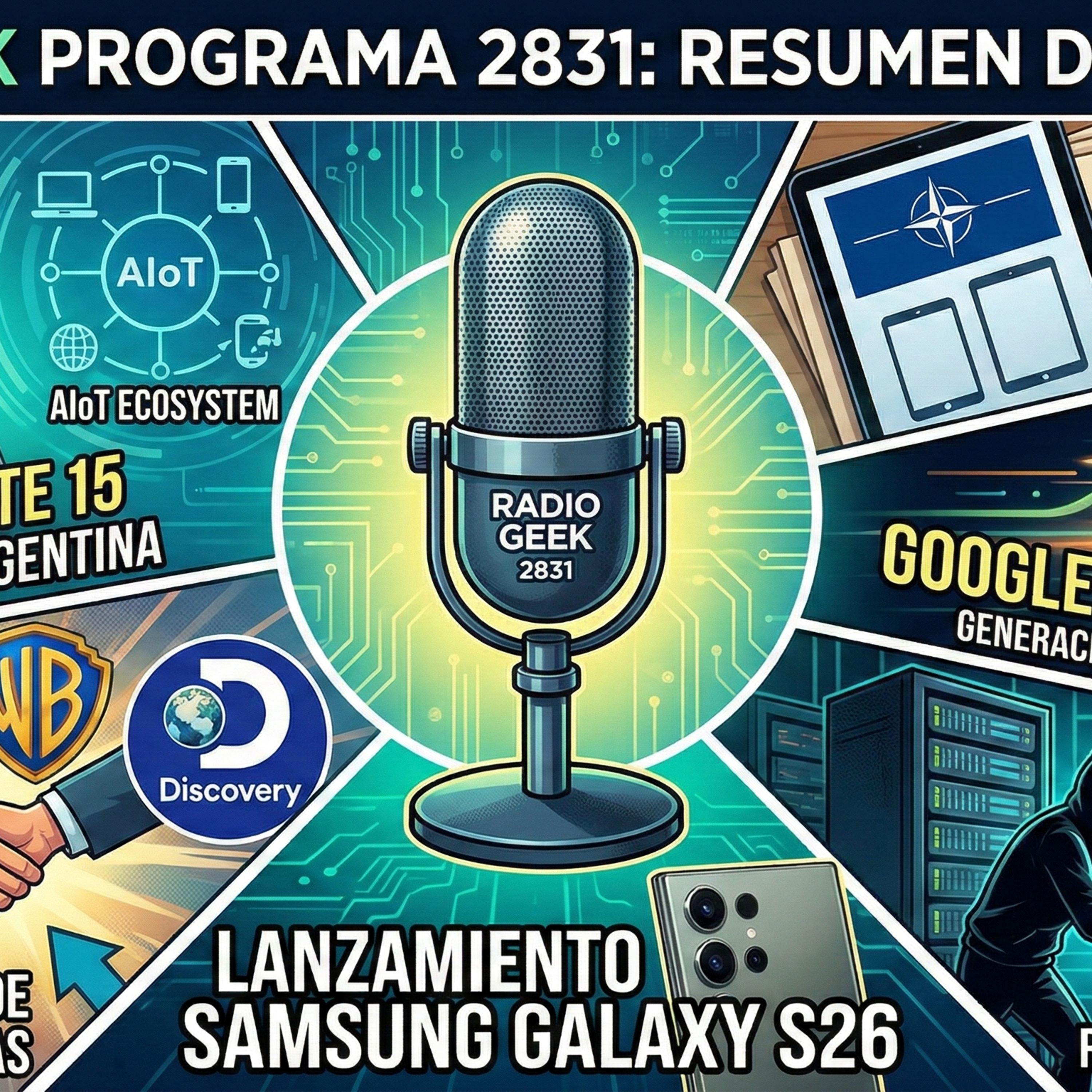 Radiogeek 2831 - La OTAN aprueba el iPhone y el iPad para uso clasificado episode artwork