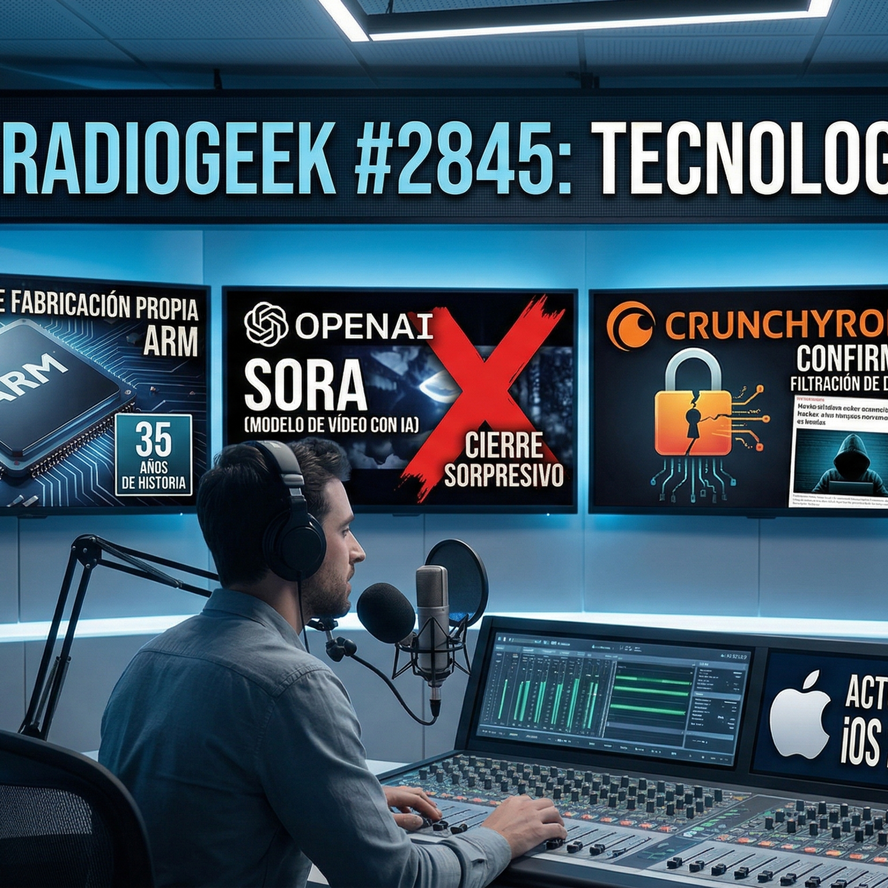Radiogeek 2845 - Apple actualiza sus productos a la versión 26.4  episode artwork