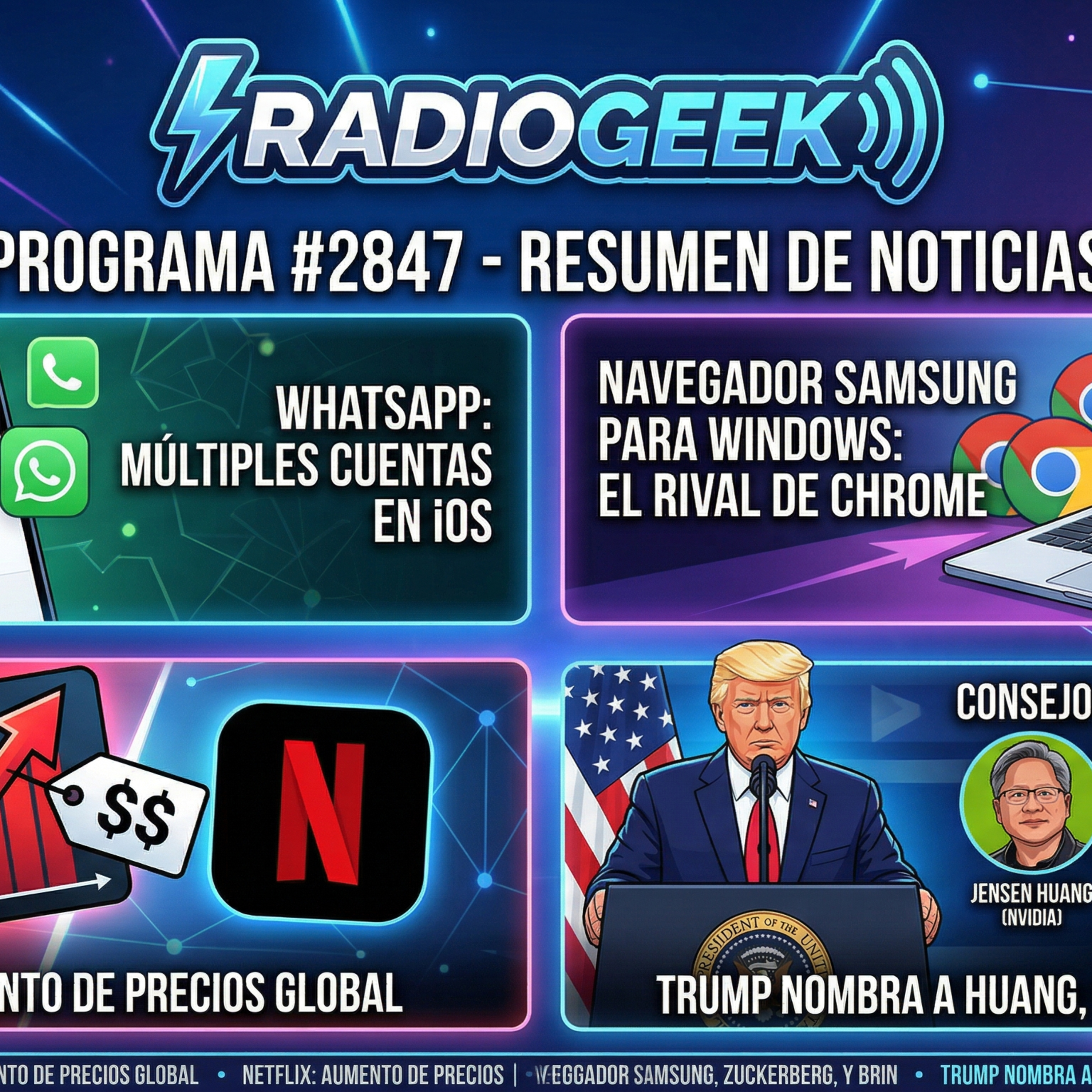 Radiogeek 2847 - Aumenta Netflix desde hoy!  episode artwork