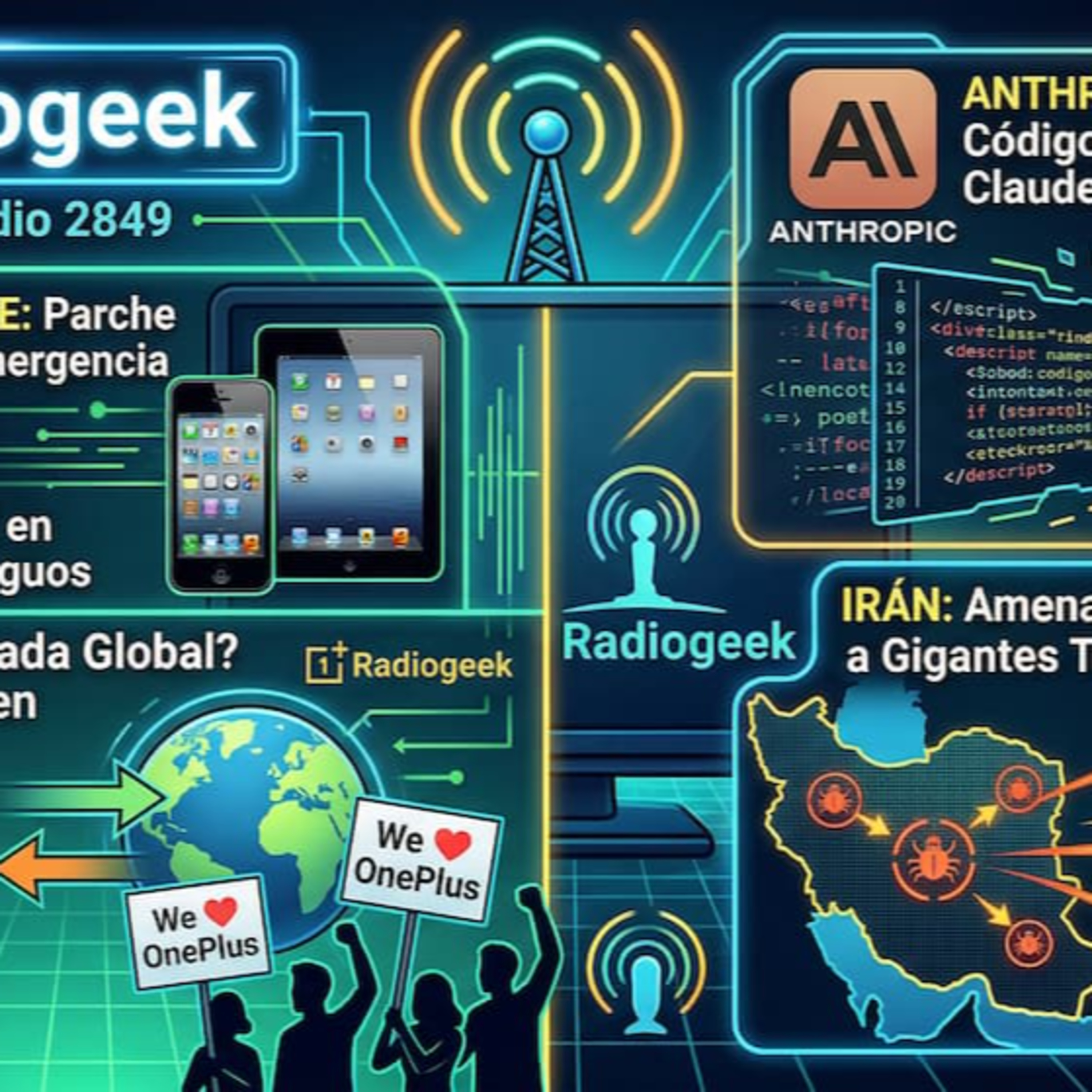 Radiogeek 2850 - Error interno en Anthropic o vendetta  episode artwork