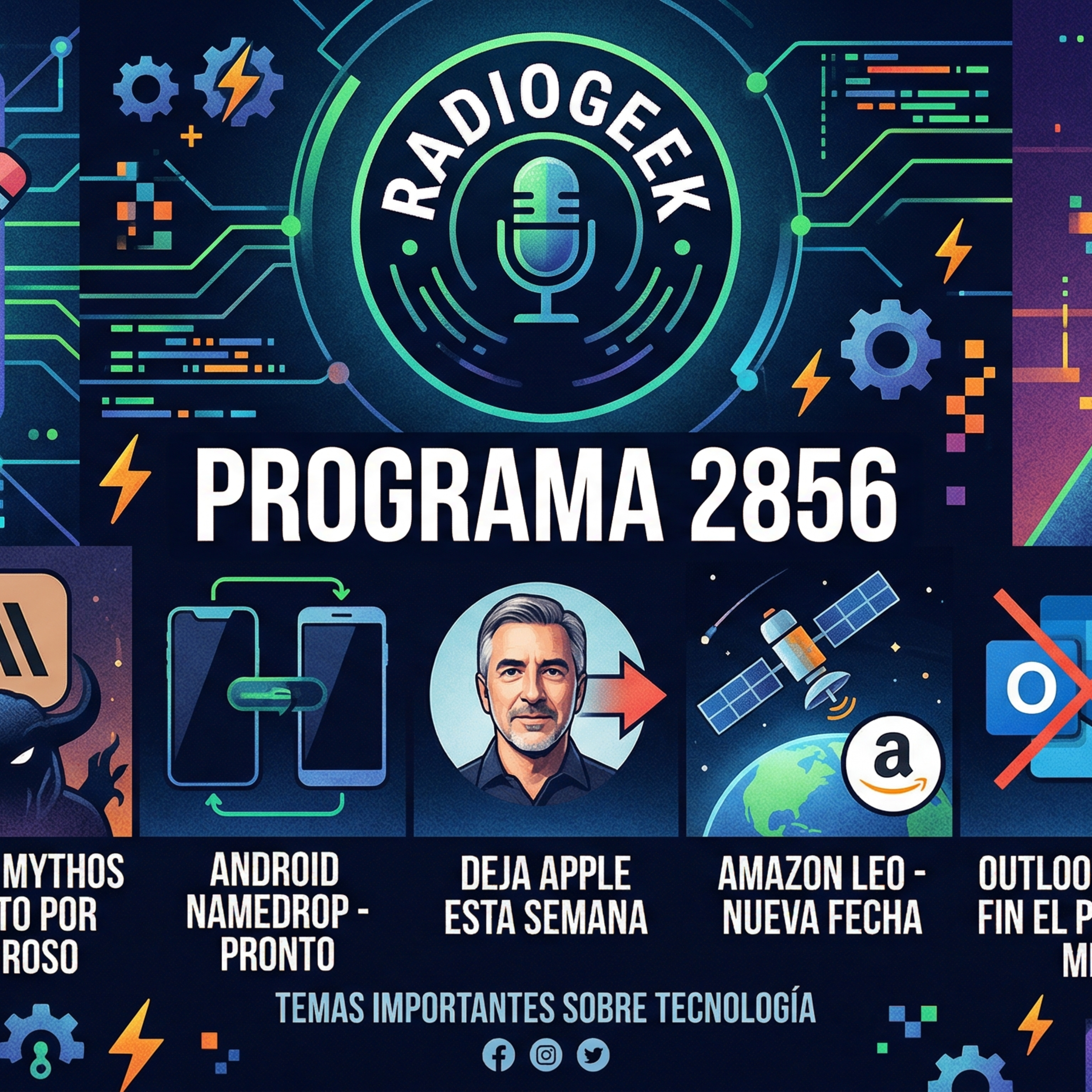 Radiogeek 2856 - ¿Skynet está cerca? Y podría ser Mythos de Anthropic episode artwork