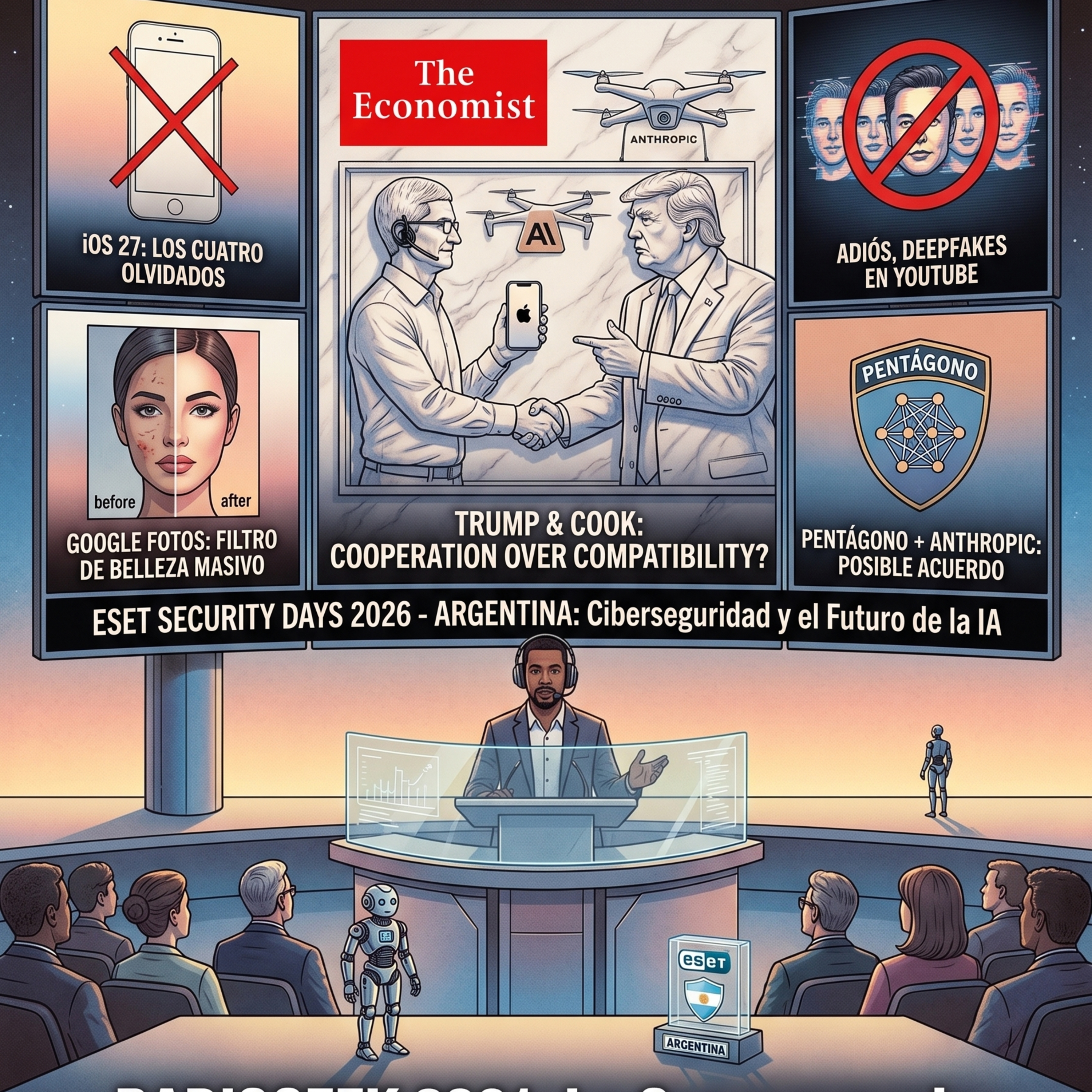 Radiogeek 2861 - Estuve en el ESET Security Days y estas son mis impresiones episode artwork