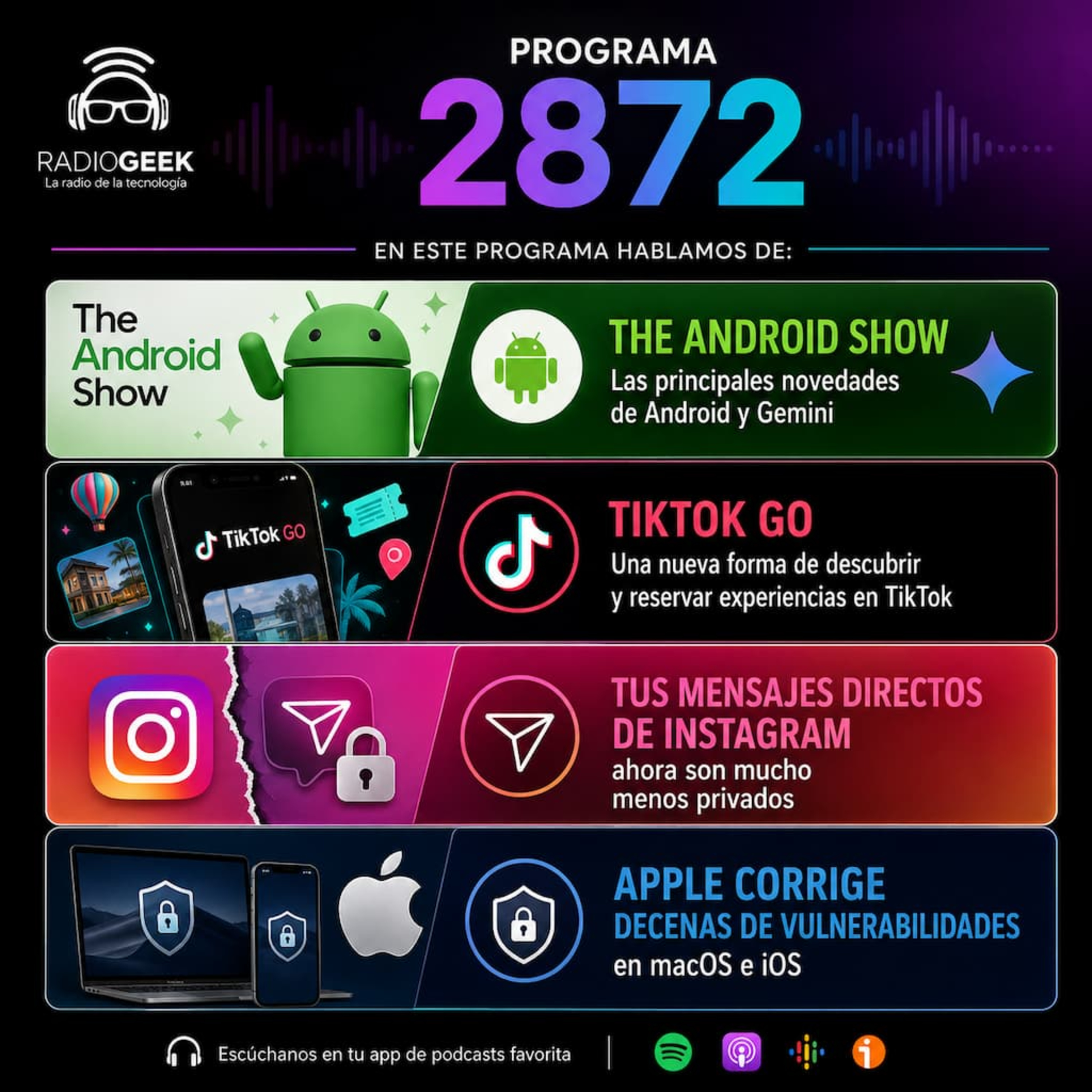 Radiogeek 2872 - Novedades del Android Show de Google episode artwork