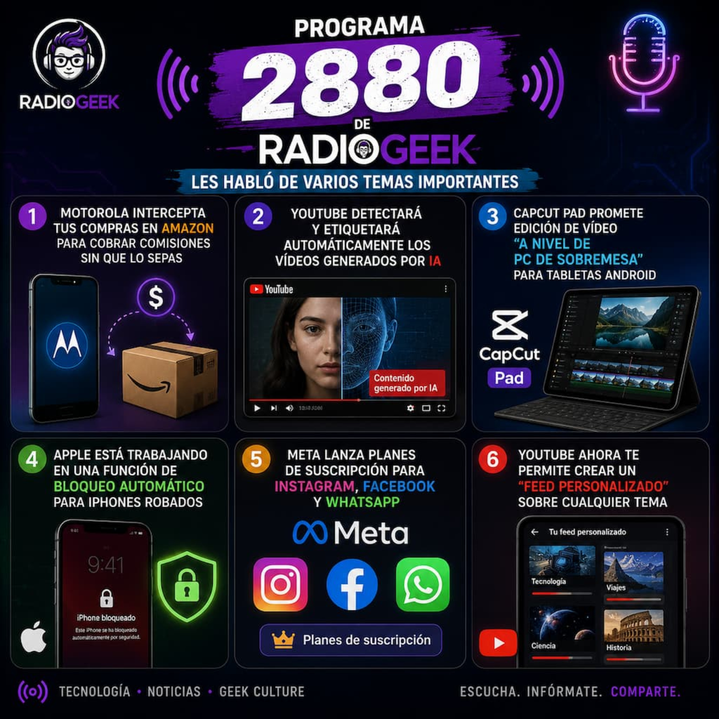Radiogeek 2880 - Creo que Motorola va terminar como Nokia episode artwork