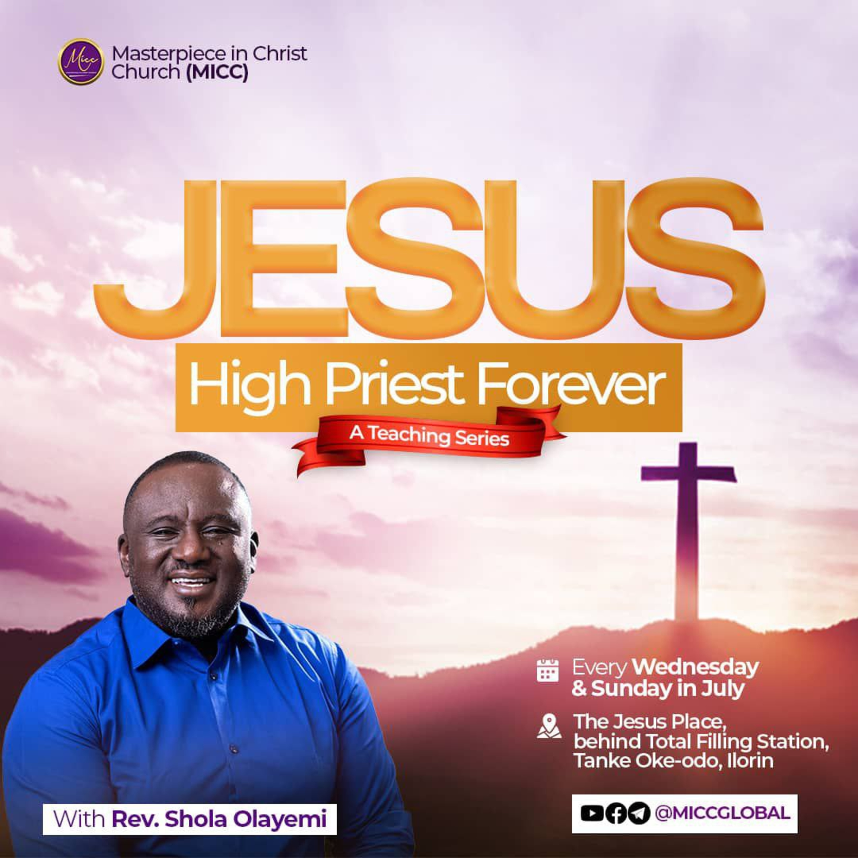 JESUS HIGH PRIEST FOREVER 3 episode artwork
