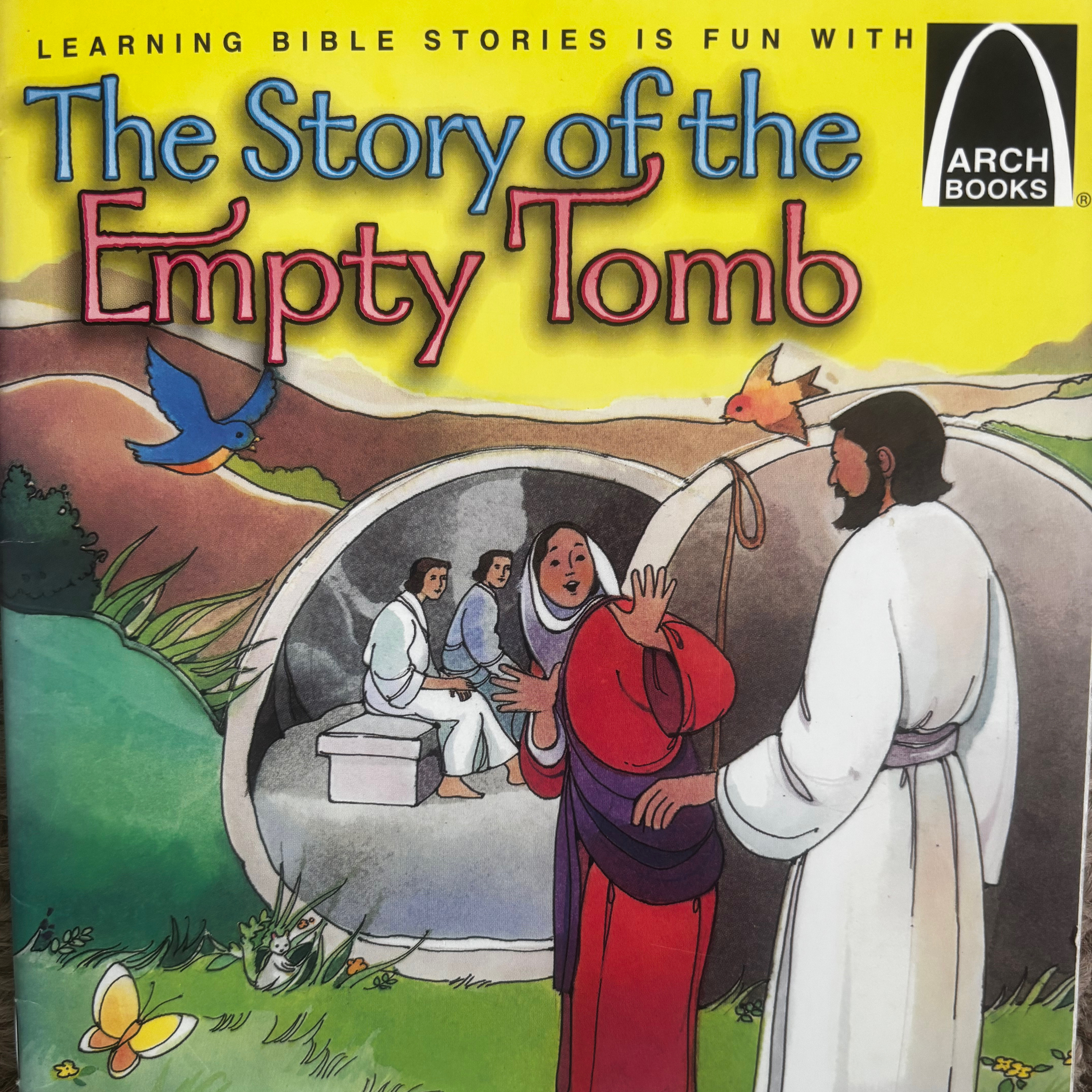 “The Srory of the Empty Tomb” Arch Books  episode artwork