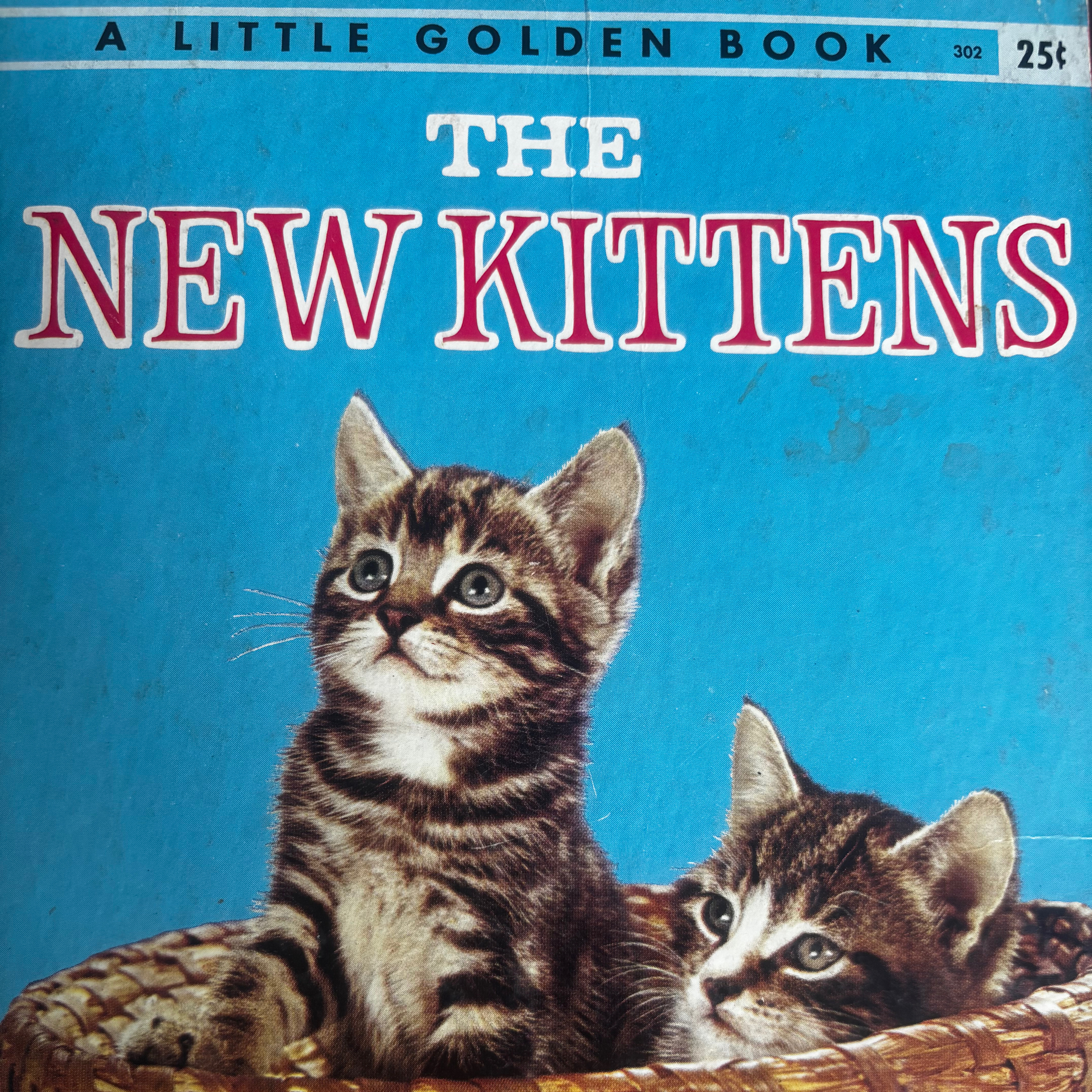 “The New Kittens” LITTLE GOLDEN BOOK  episode artwork