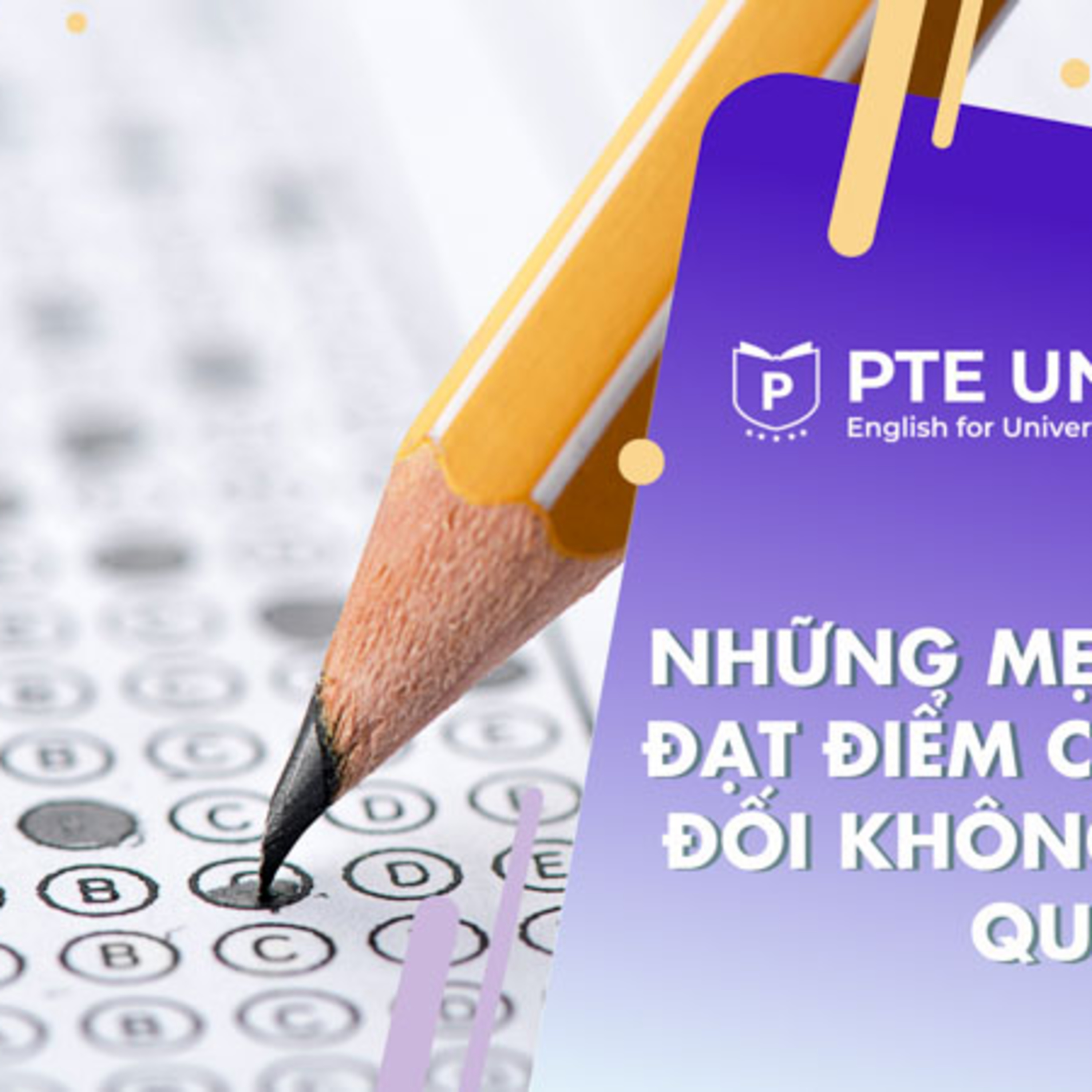 PTE UNI - Trung tâm luyện thi PTE