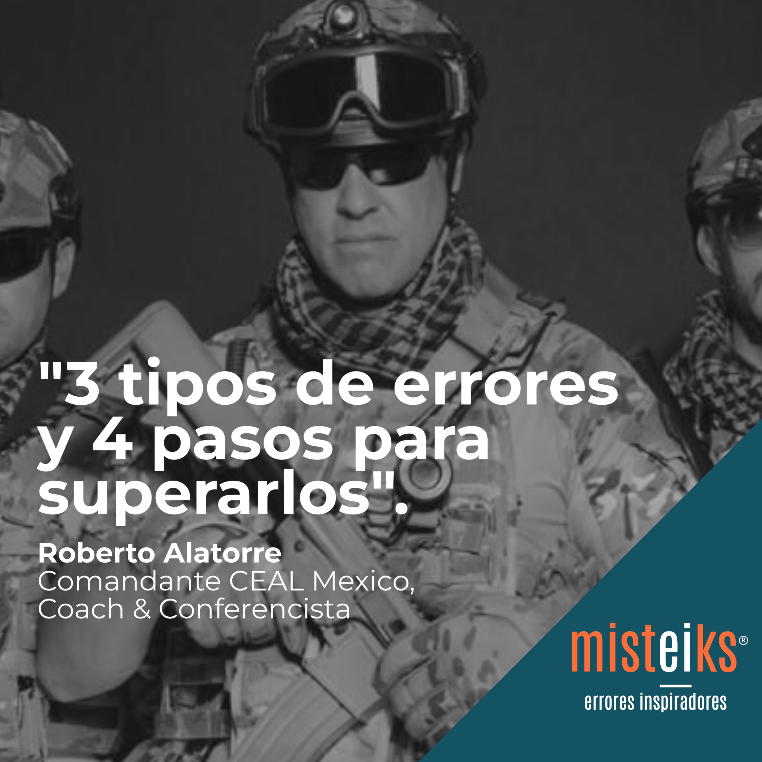 E25-T1 | "3 tipos de errores y 4 pasos para superarlos" | Roberto Alatorre  episode artwork