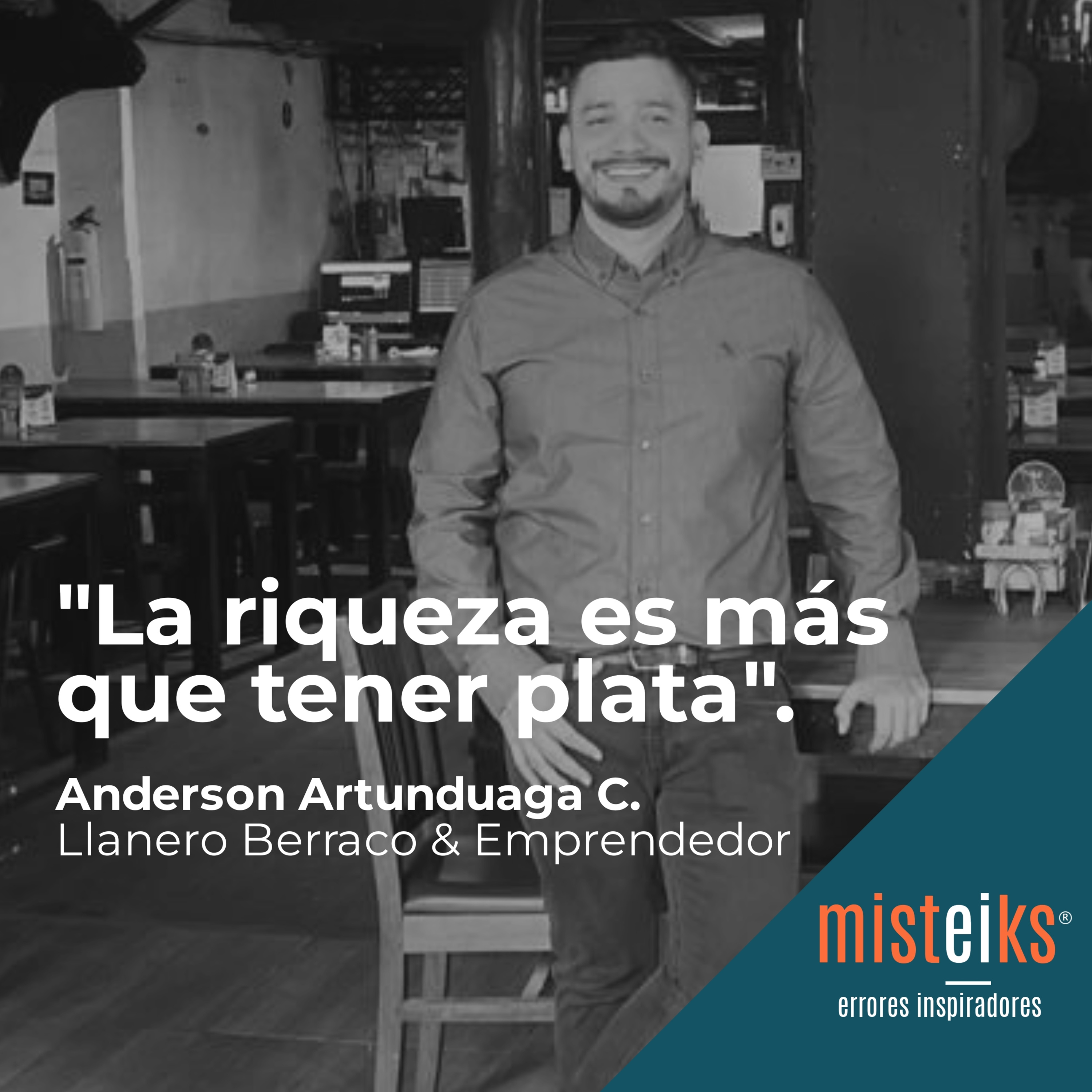E46-T2 | "La riqueza es más que tener plata" | Anderson Artunduaga C. episode artwork